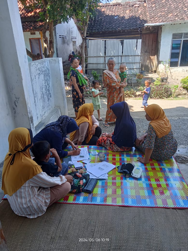 Kegiatan posbindu & poslansia desa jatiwangi