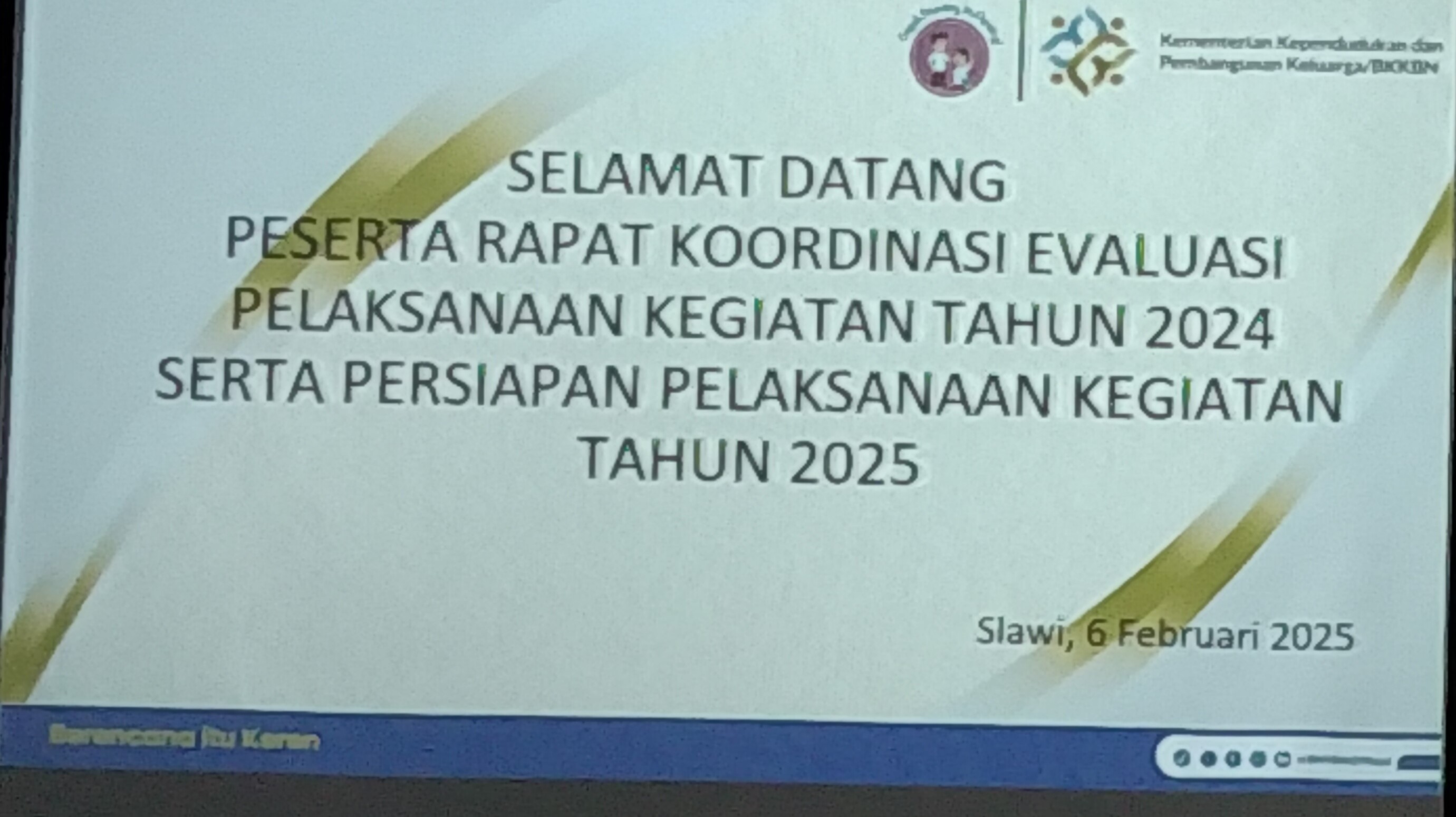 RAPAT KOORDINASI BERSAMA KOORDINATOR PKB/PLKB KECAMATAN