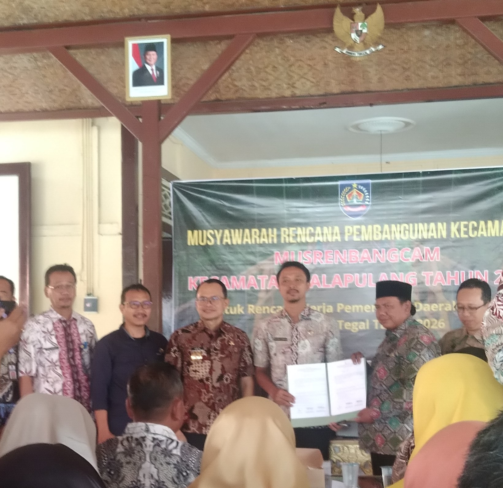 PJ BUPATI TEGAL BUKA RESMI ACARA MUSRENBANGCAM KEC. BALAPULANG