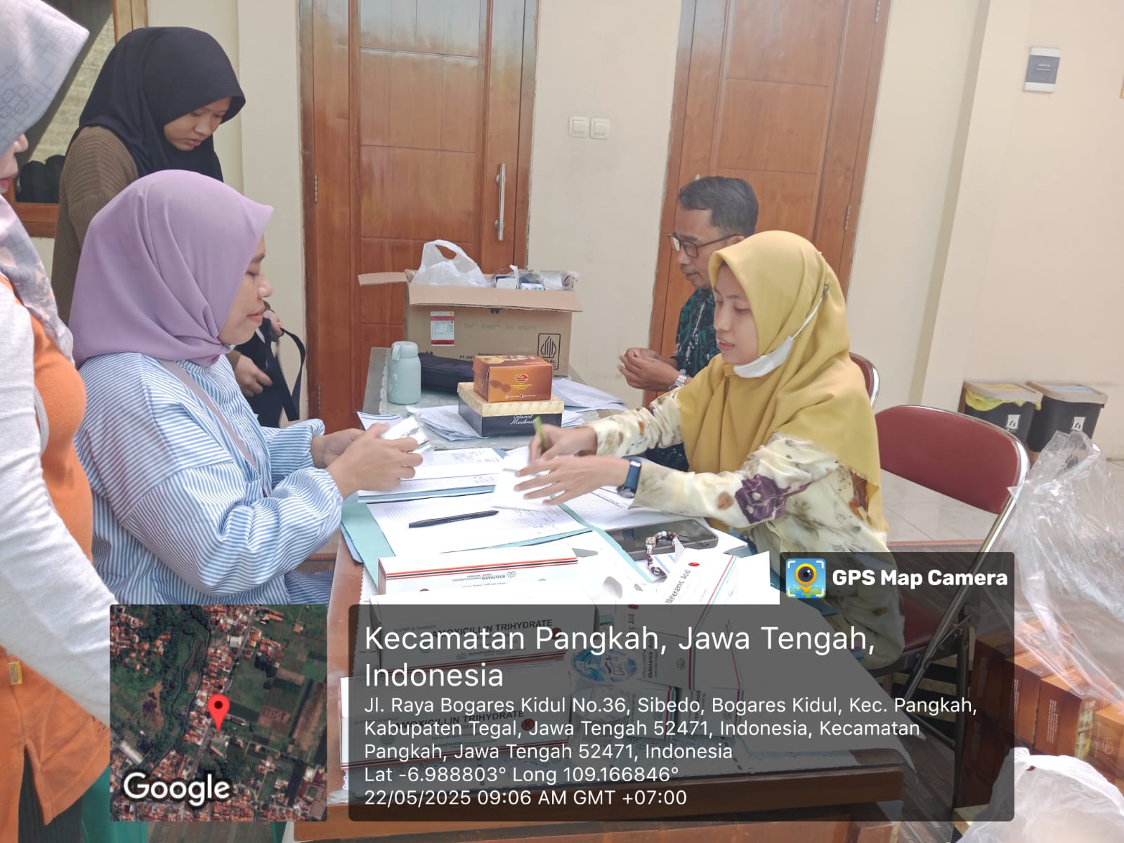 BAKSOS SAFARI MKJP dalam RANGKA HUT IBI ke - 74 di KEC. PANGKAH