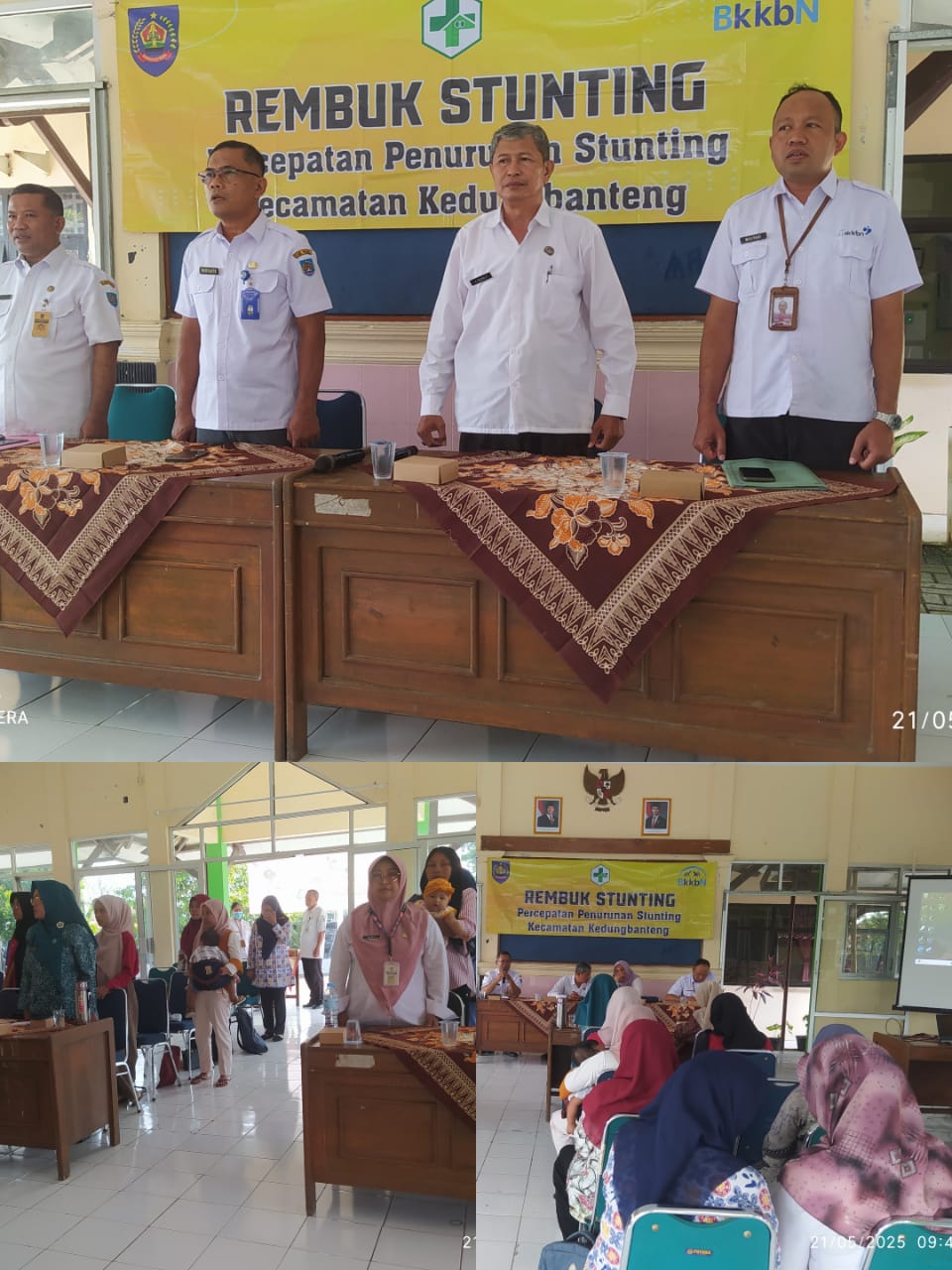 Rembuk Stunting Percepatan penurunan Stunting Kecamatan Kedungbanteng Kabupaten Tegal