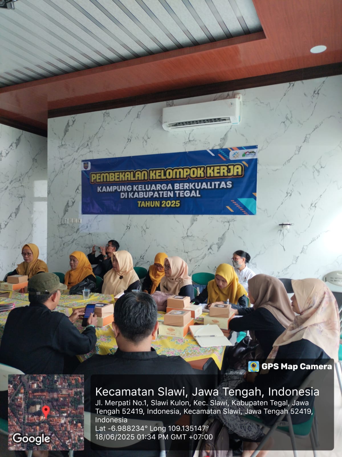 RAKOR PERSIAPAN PELAYANAN KB SERENTAK DALAM RANGKA HARI KELUARGA NASIONAL TK KAB.TEGAL 2025