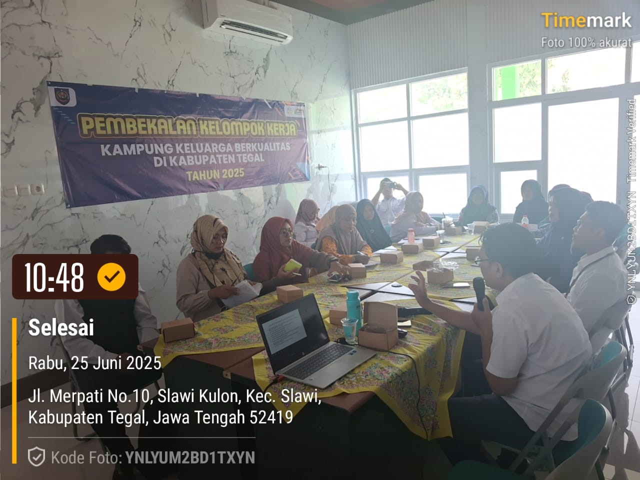 HARI KE-14 : PEMBEKALAN POKJA KAMPUNG KELUARGA BERKUALITAS KAB.TEGAL 2025