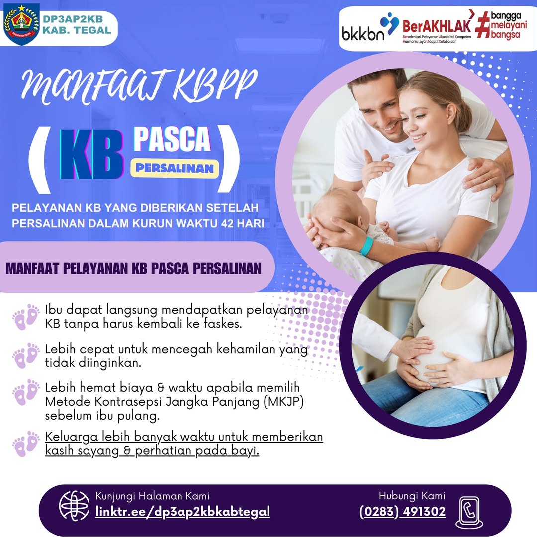 Manfaat Keluarga Berencana Pasca Persalinan (KBPP)