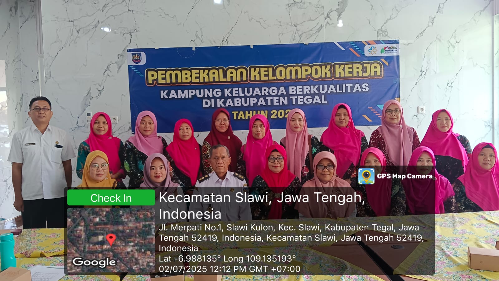 PEMDES, TP PKK, KADER DESA JATIMULYA KEC.LEBAKSIU IKUT PEMBEKALAN POKJA KAMPUNG KELUARGA BERKUALITAS