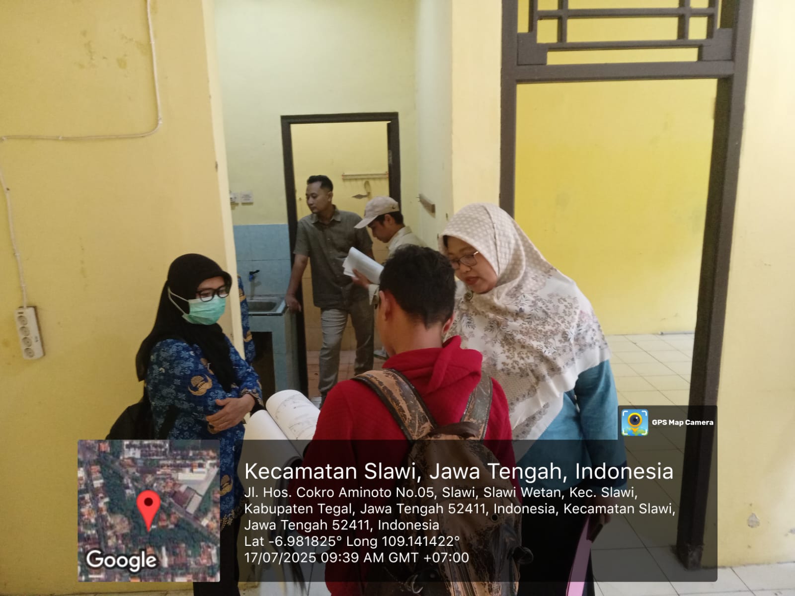PELAKSANAAN UIZET REHAB PEMBANGUNAN BALAI PENYULUHAN KB KECAMATAN SLAWI