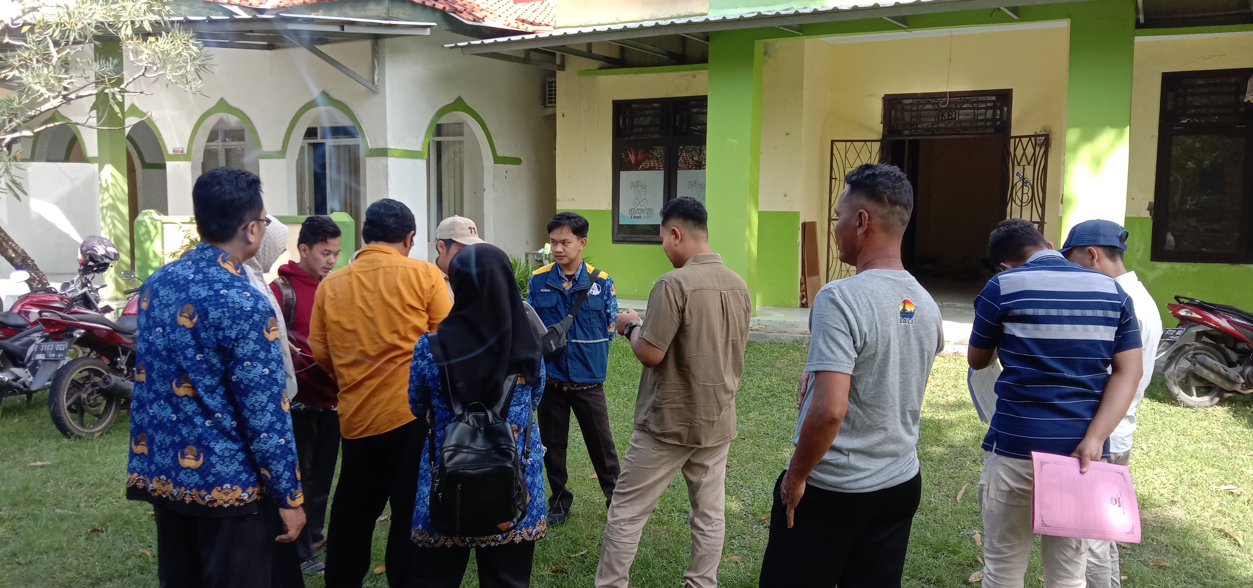 PELAKSANAAN UIZET REHAB PEMBANGUNAN BALAI PENYULUHAN KB KECAMATAN SLAWI