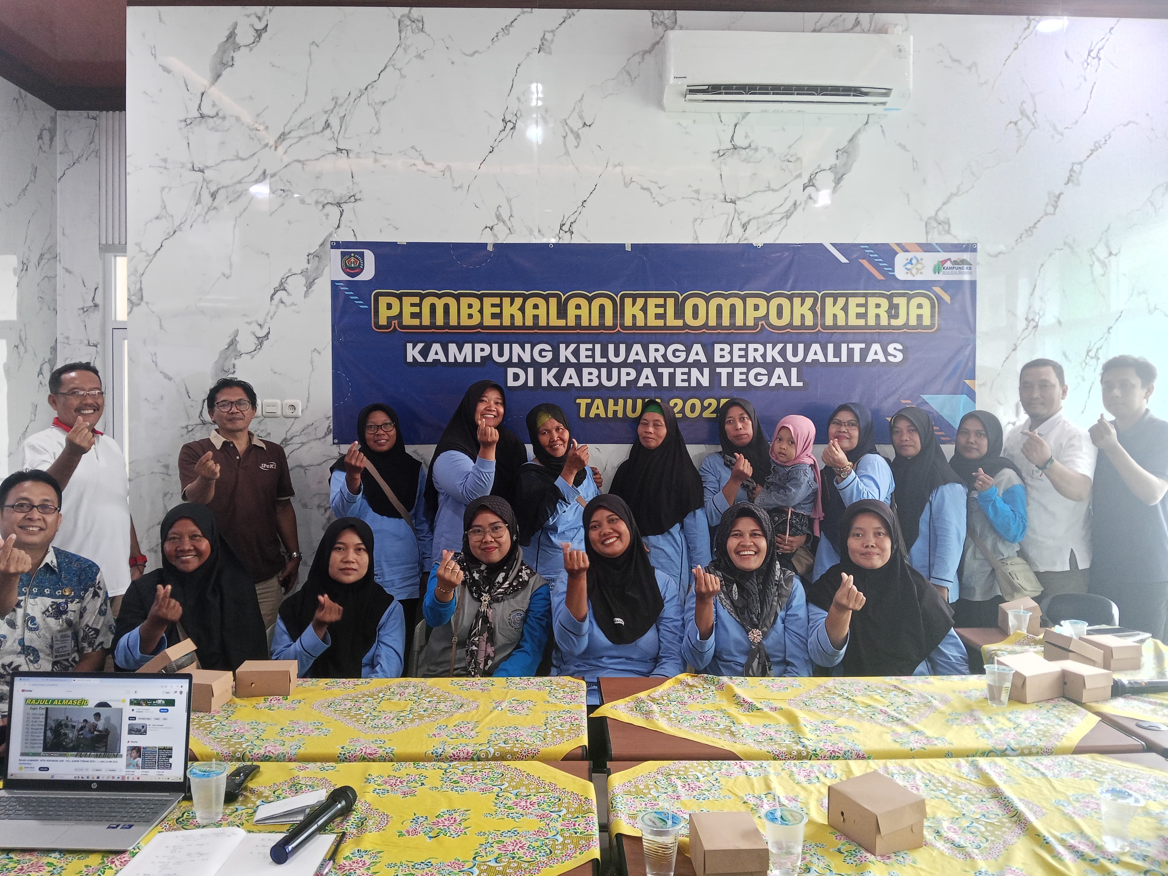 SEPEKAN KEGIATAN PEMBEKALAN POKJA KAMPUNG KELUARGA BERKUALITAS