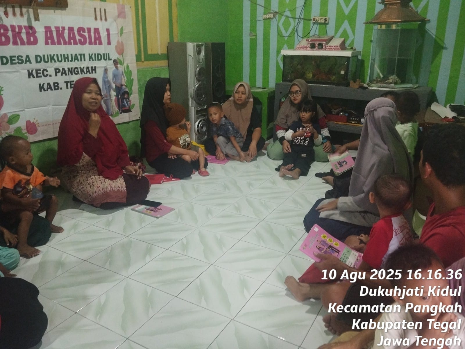 Sosialisasi Pemberian Vitamin A Oleh Kader IMP Kec. Pangkah Kab. Tegal