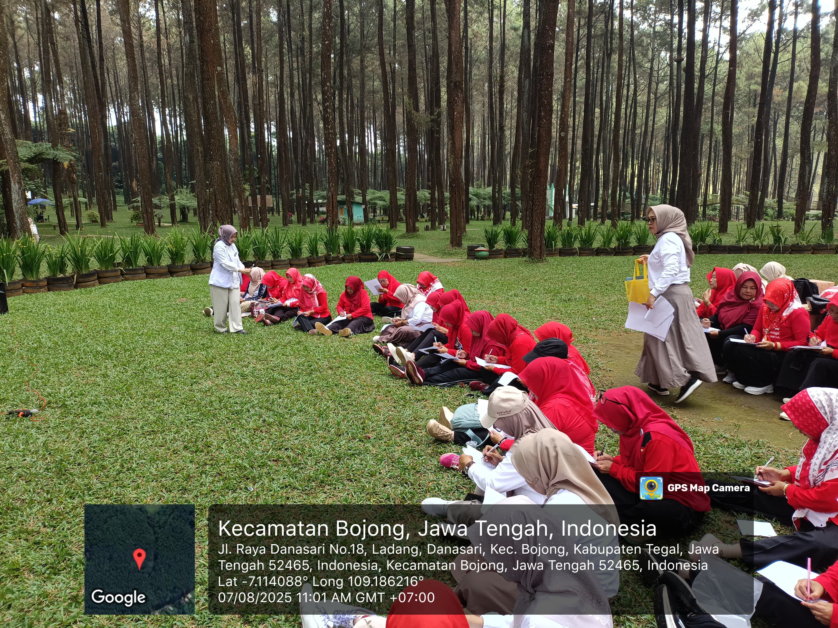 Pertemuan Rutin dan Jambore Kader IMP Kecamatan Bumijawa Dalam Rangka Memperingati HUT RI ke 80