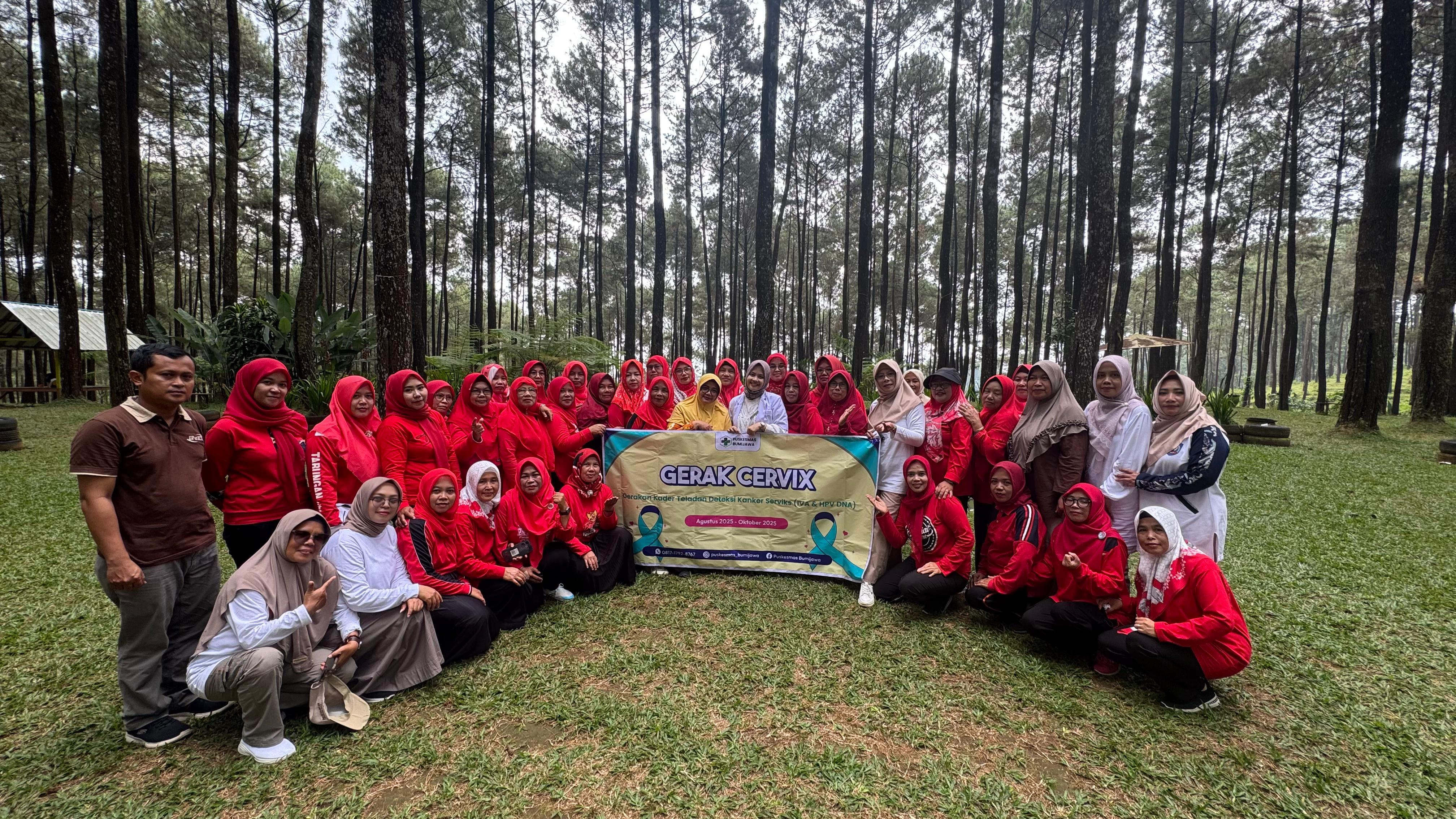 Pertemuan Rutin dan Jambore Kader IMP Kecamatan Bumijawa Dalam Rangka Memperingati HUT RI ke 80