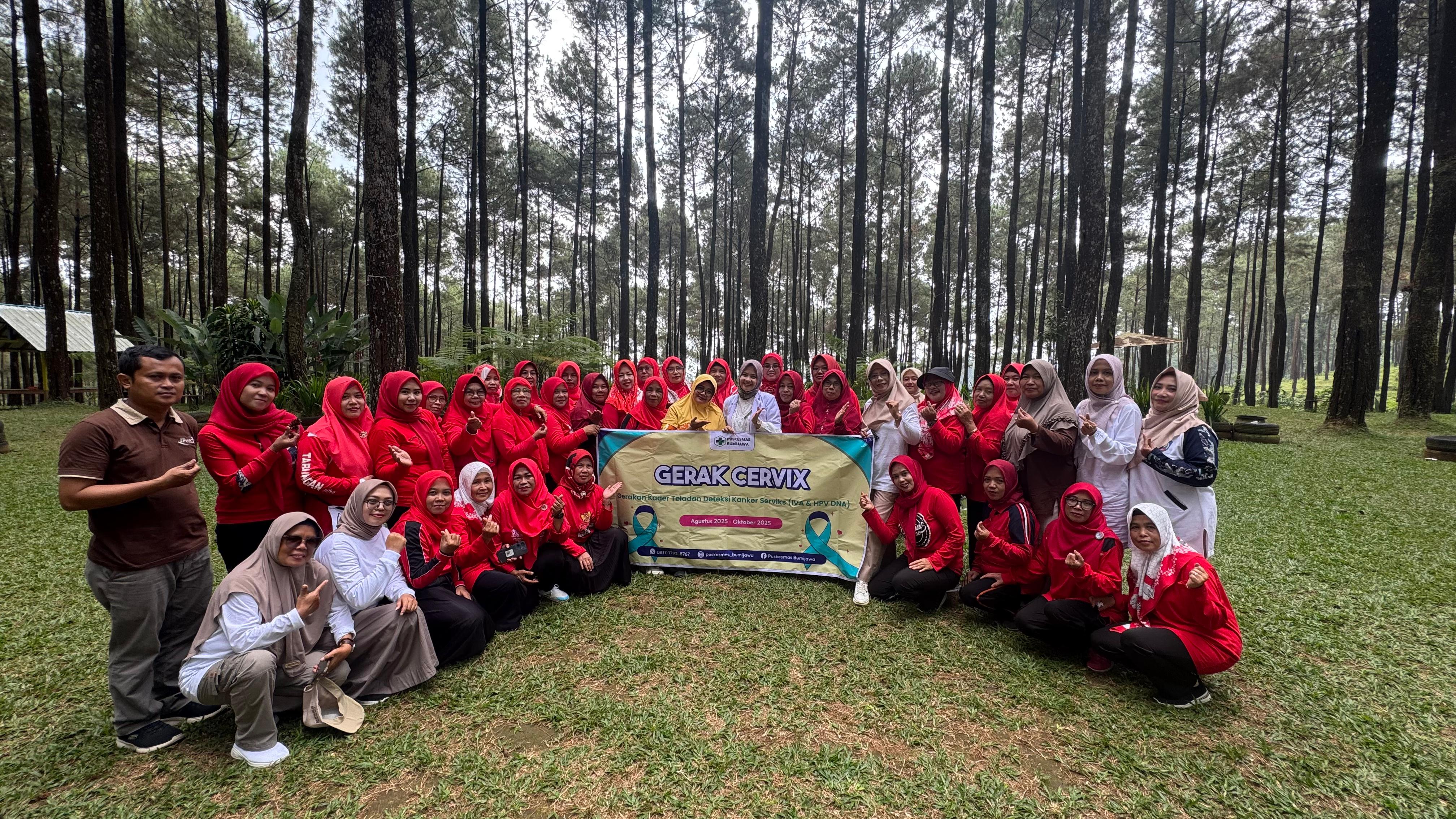 Pertemuan Rutin dan Jambore Kader IMP Kecamatan Bumijawa Dalam Rangka Memperingati HUT RI ke 80