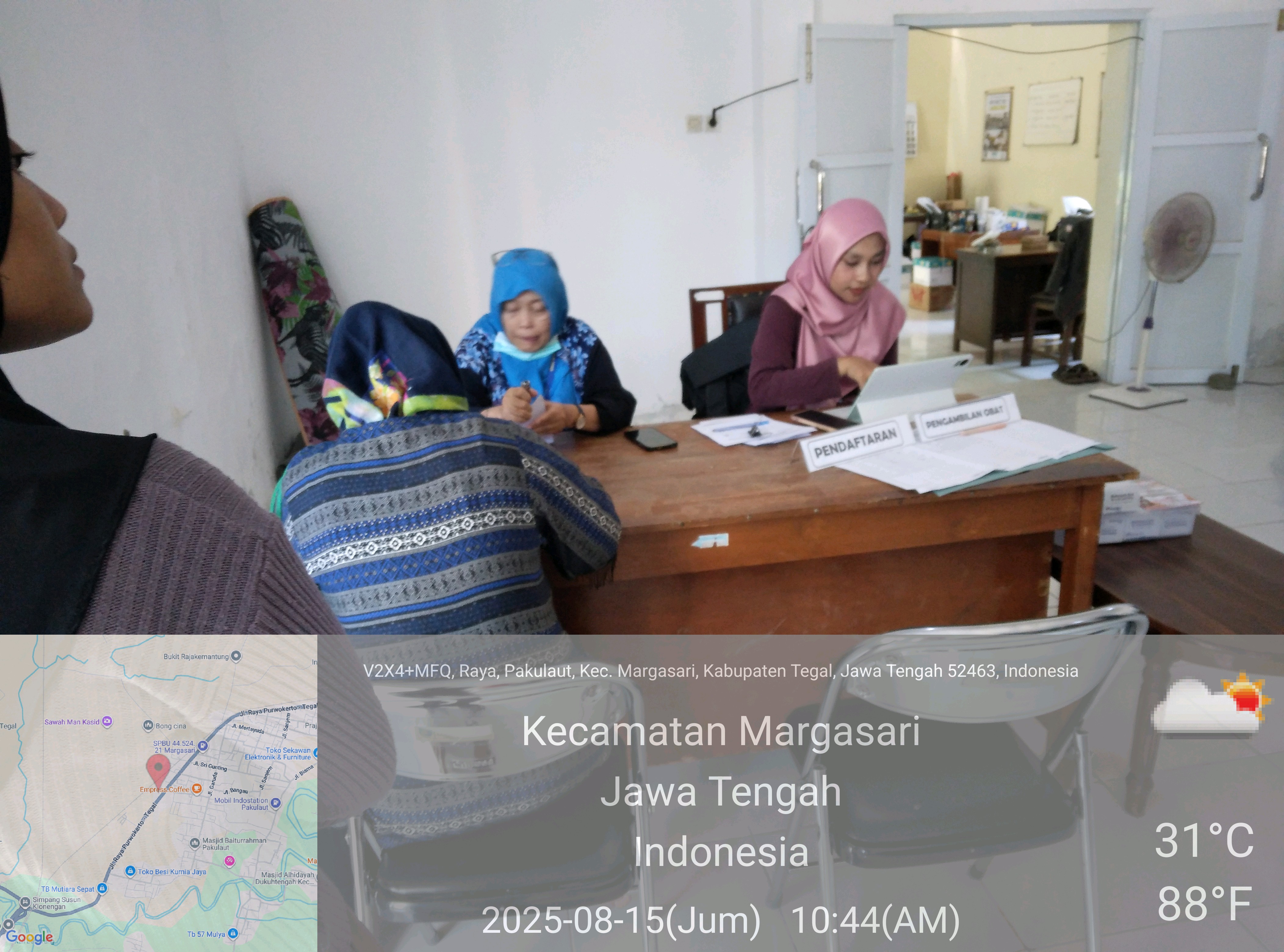 Safari KB Implan dan IUD dalam rangka HUT RI ke 80 Kecamatan Margasari