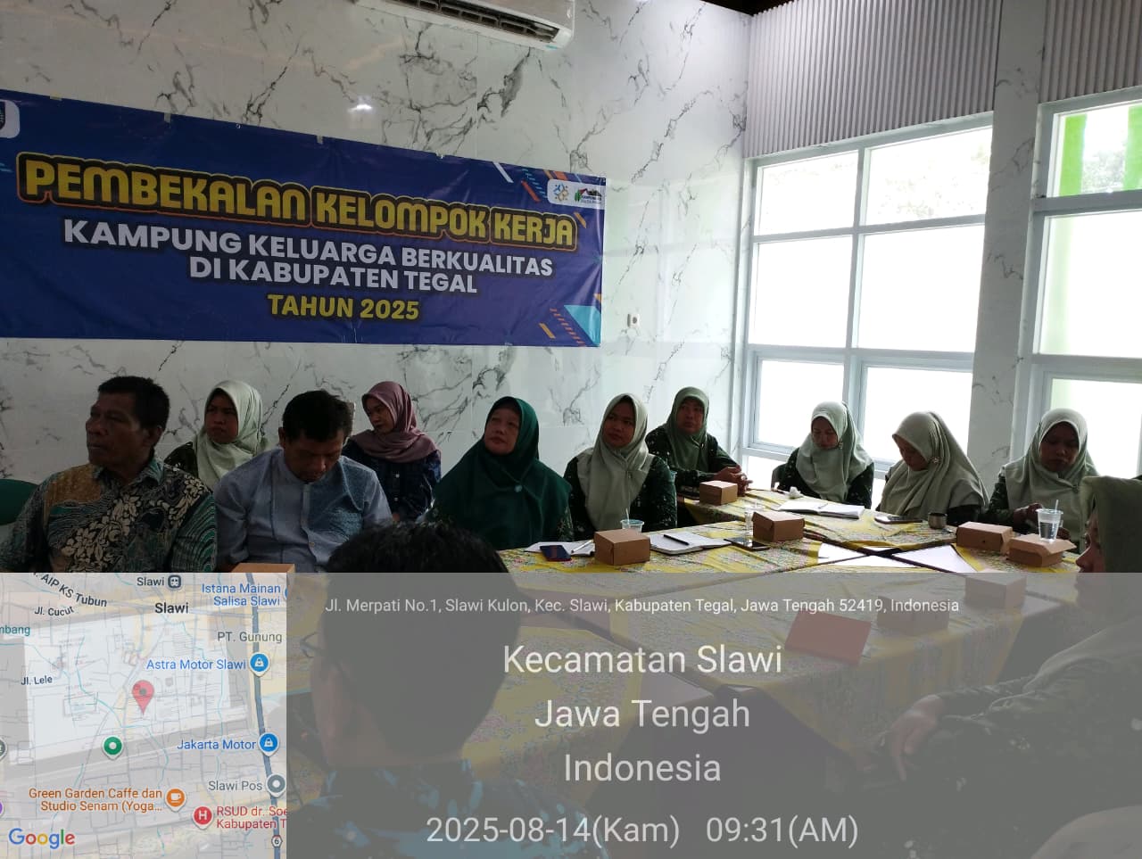 Pekan ke-2 Agustus 2025 Pembekalan Pokja Kampung Keluarga Berkualitas