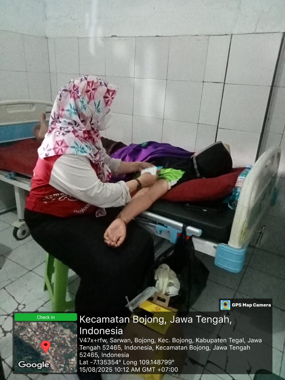 Pelayanan KB safari dalam rangka HUT RI ke 80 di kec.bojong