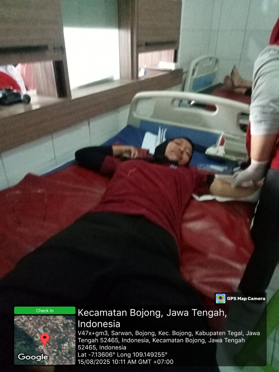 Pelayanan KB safari dalam rangka HUT RI ke 80 di kec.bojong