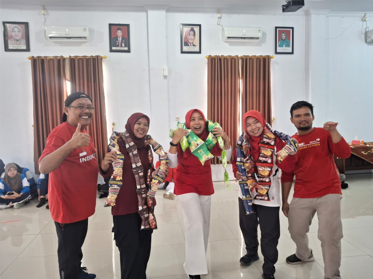 KEGIATAN PERAYAAN HUT RI KE-80 DI DINAS P3AP2 DAN KB KAB.TEGAL