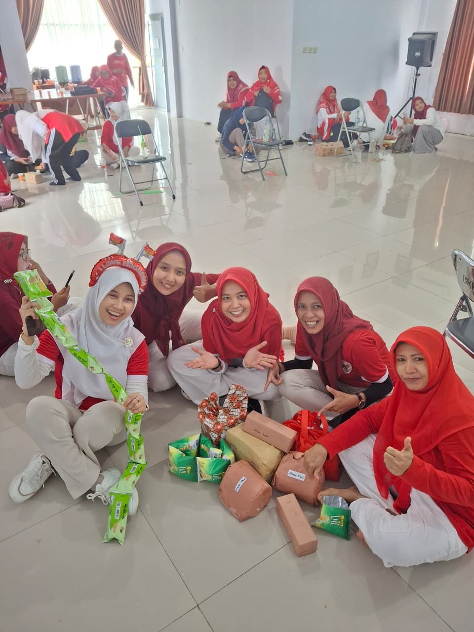 KEGIATAN PERAYAAN HUT RI KE-80 DI DINAS P3AP2 DAN KB KAB.TEGAL