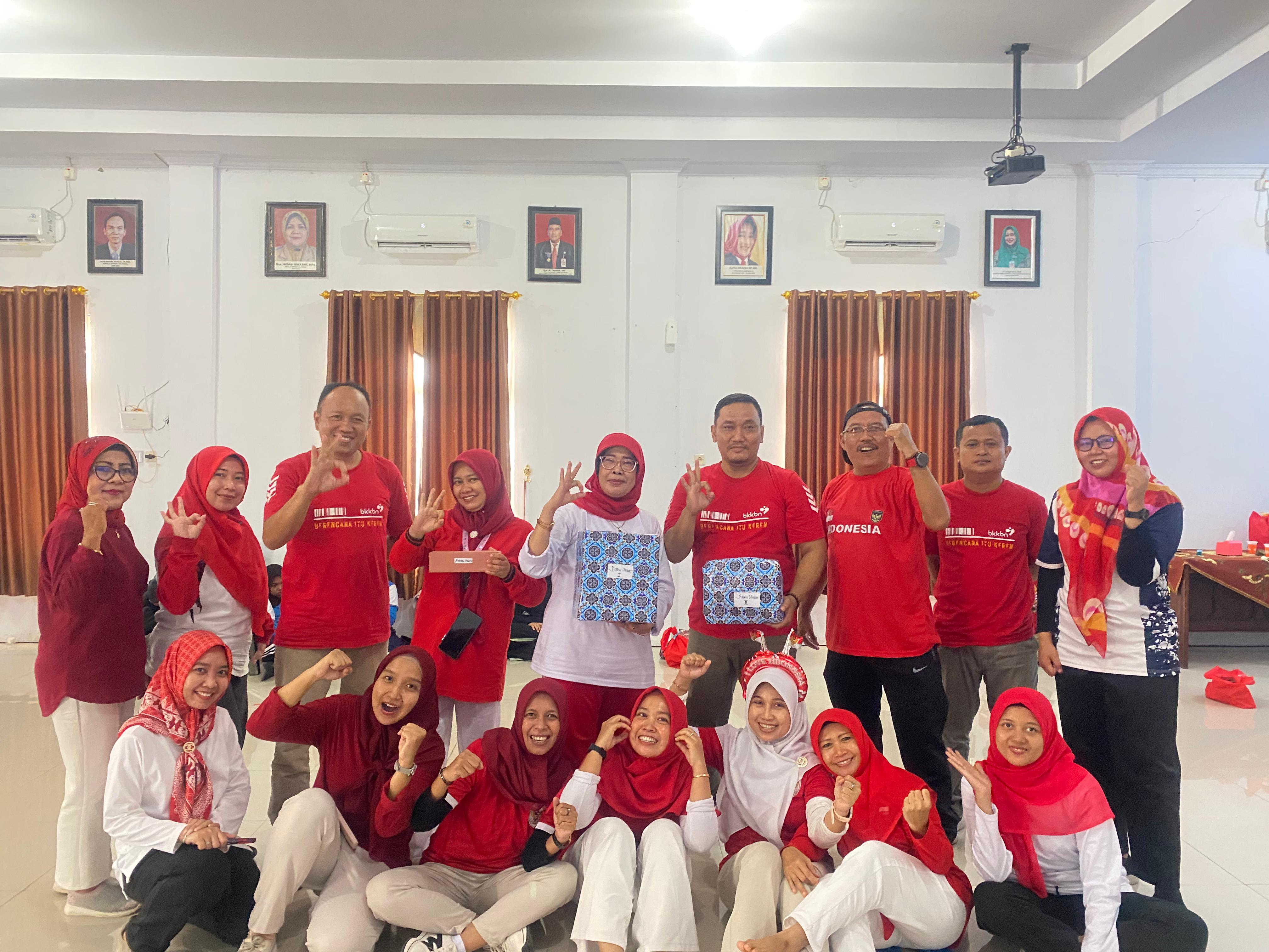 KEGIATAN PERAYAAN HUT RI KE-80 DI DINAS P3AP2 DAN KB KAB.TEGAL