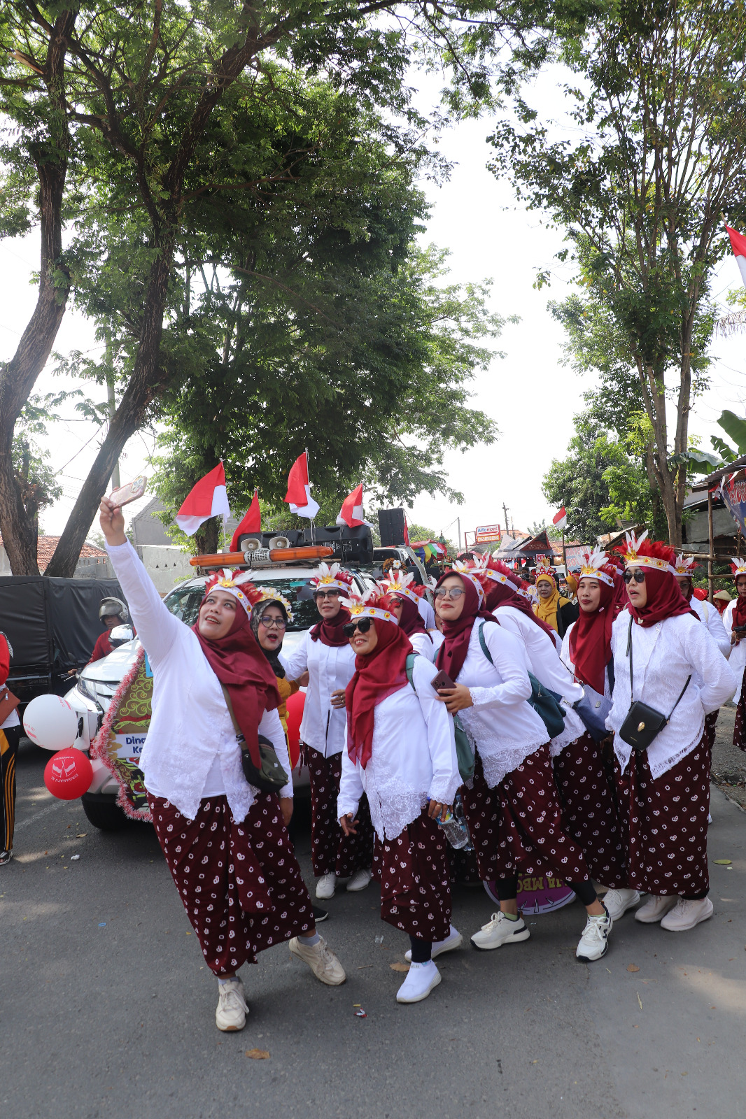 KADER IMP DAN SUB IMP IKUT SERTA DALAM KARNAVAL 17 AGUSTUSAN DI KAB.TEGAL