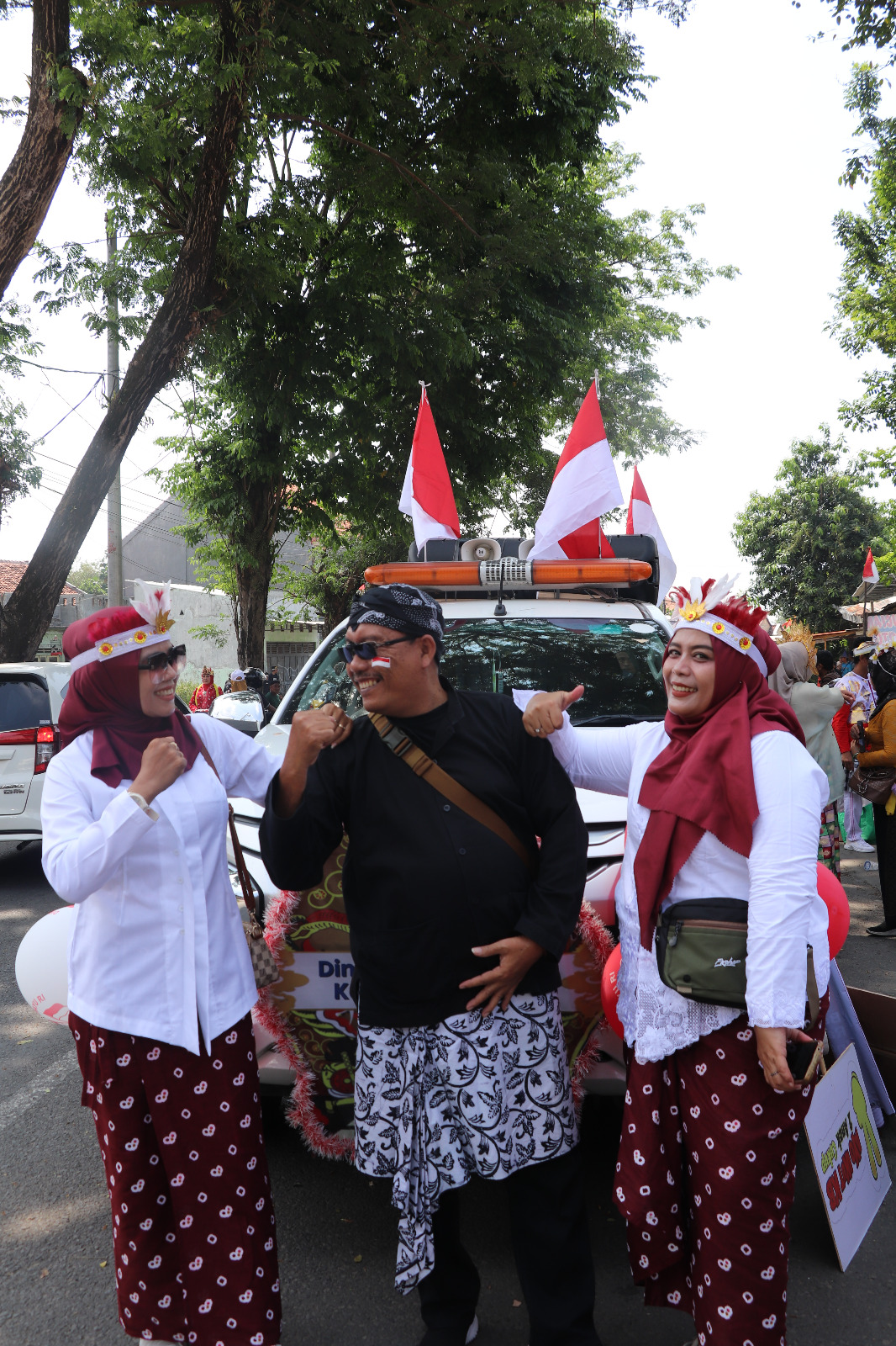 KADER IMP DAN SUB IMP IKUT SERTA DALAM KARNAVAL 17 AGUSTUSAN DI KAB.TEGAL