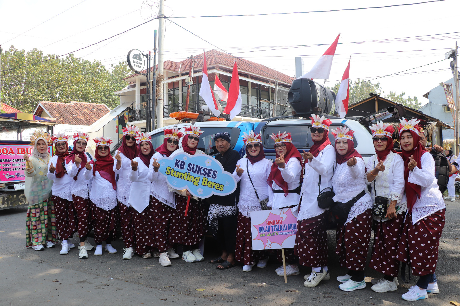 KADER IMP DAN SUB IMP IKUT SERTA DALAM KARNAVAL 17 AGUSTUSAN DI KAB.TEGAL