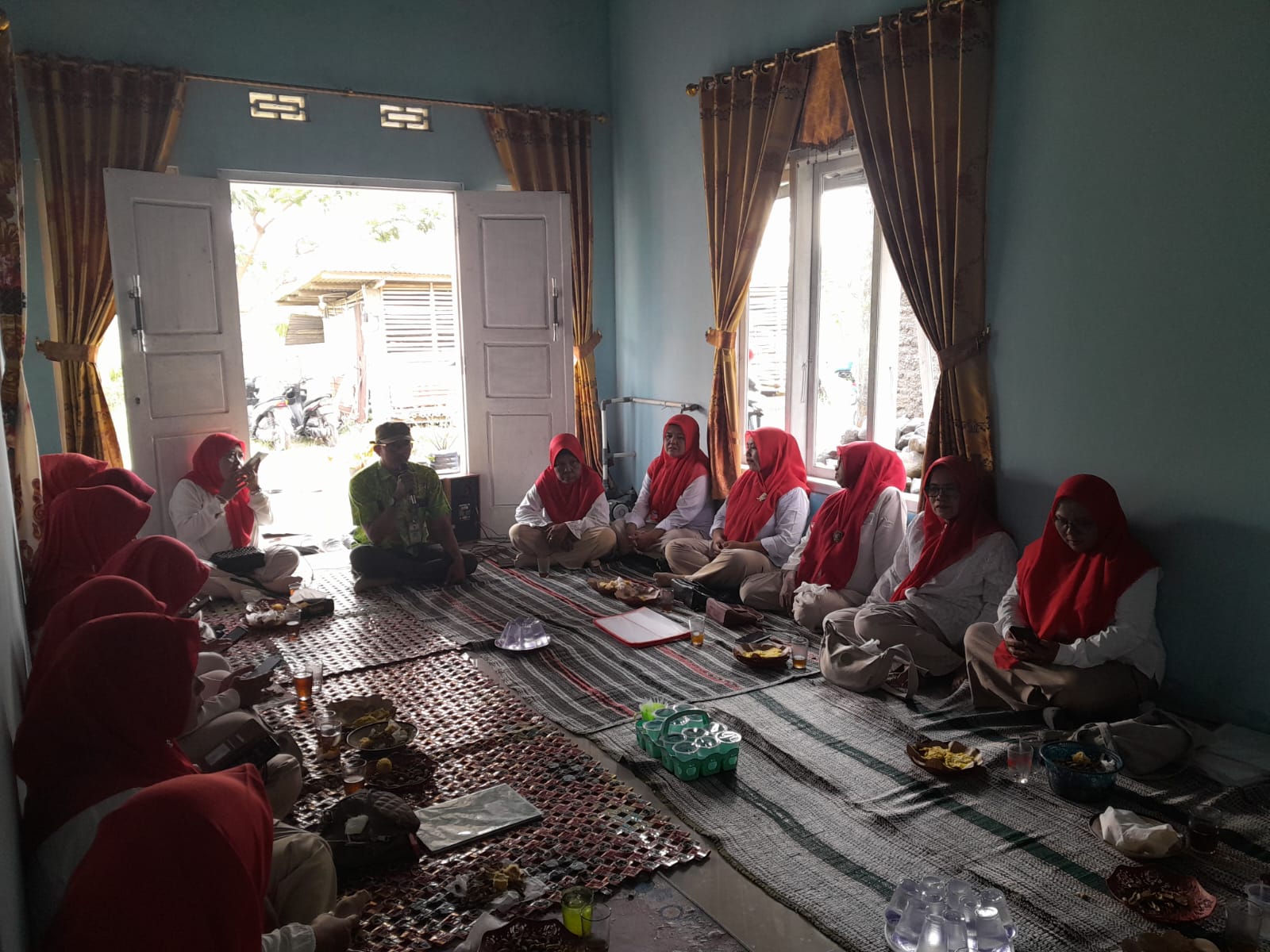 Pertemuan Paguyuban Kader IMP dan Sub IMP di desa Kali Gayam Kecamatan Margasari