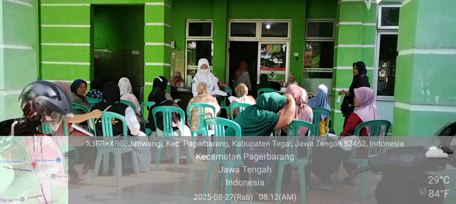 SAFARI MKJP ( IMPLANT) DALAM RANGKA TILIK DESA DI KECAMATAN PAGERBARANG