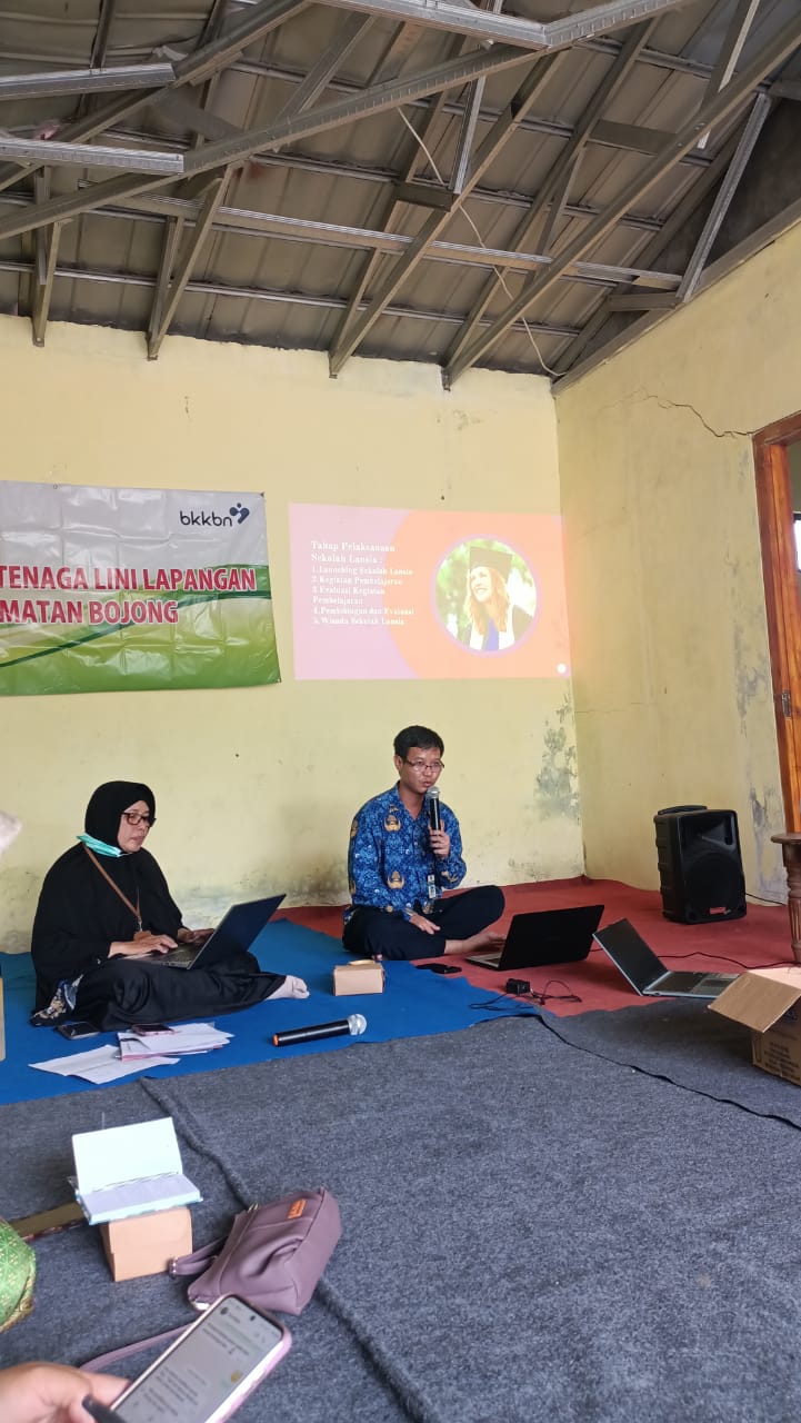 Pertemuan tenaga lini lapangan kecamatan bojong