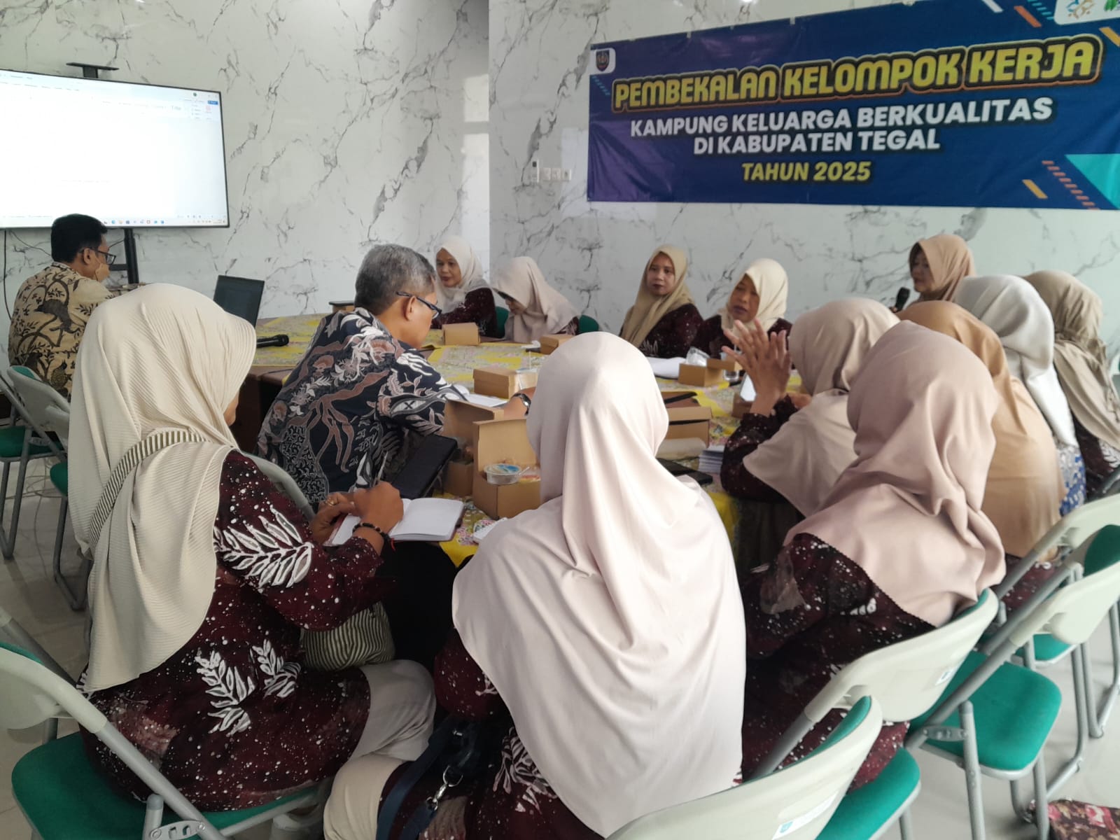 HARI KE-50 PEMBEKALAN POKJA KAMPUNG KELUARGA BERKUALITAS DI KAB.TEGAL