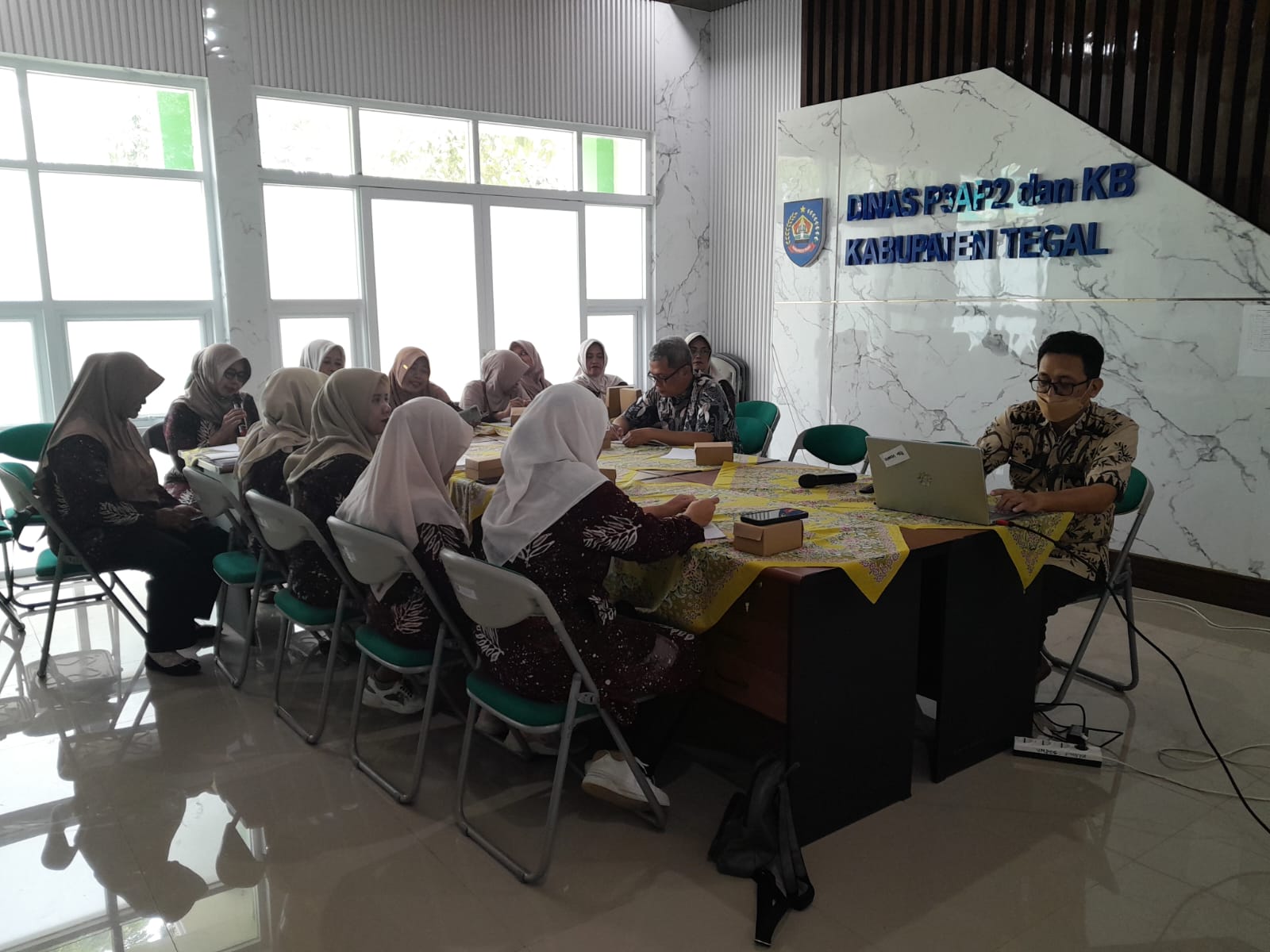 HARI KE-50 PEMBEKALAN POKJA KAMPUNG KELUARGA BERKUALITAS DI KAB.TEGAL