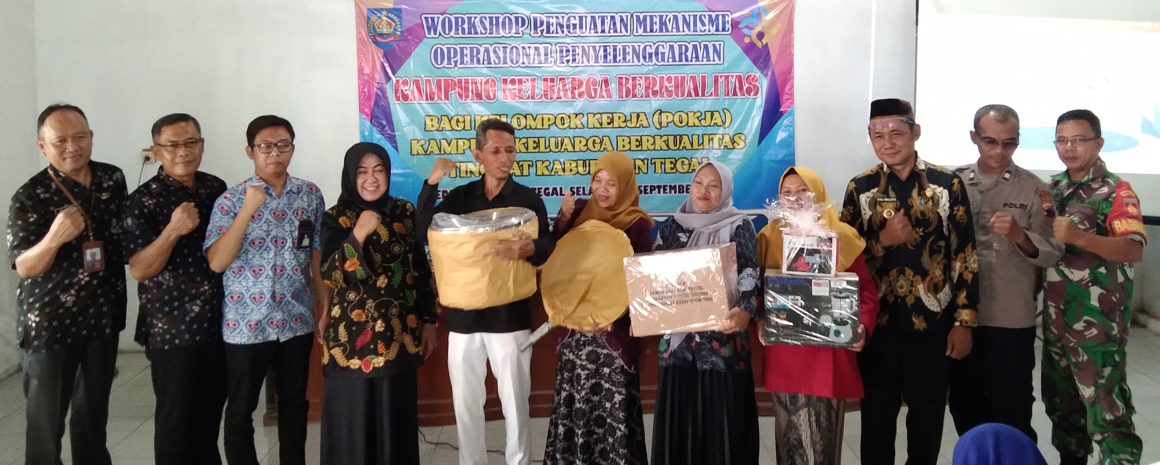WORKSHOP PENGUATAN MEKANISME OPERASIONAL PENYELENGGARAAN KAMPUNG KB BAGI POKJA KAMPUNG KB
