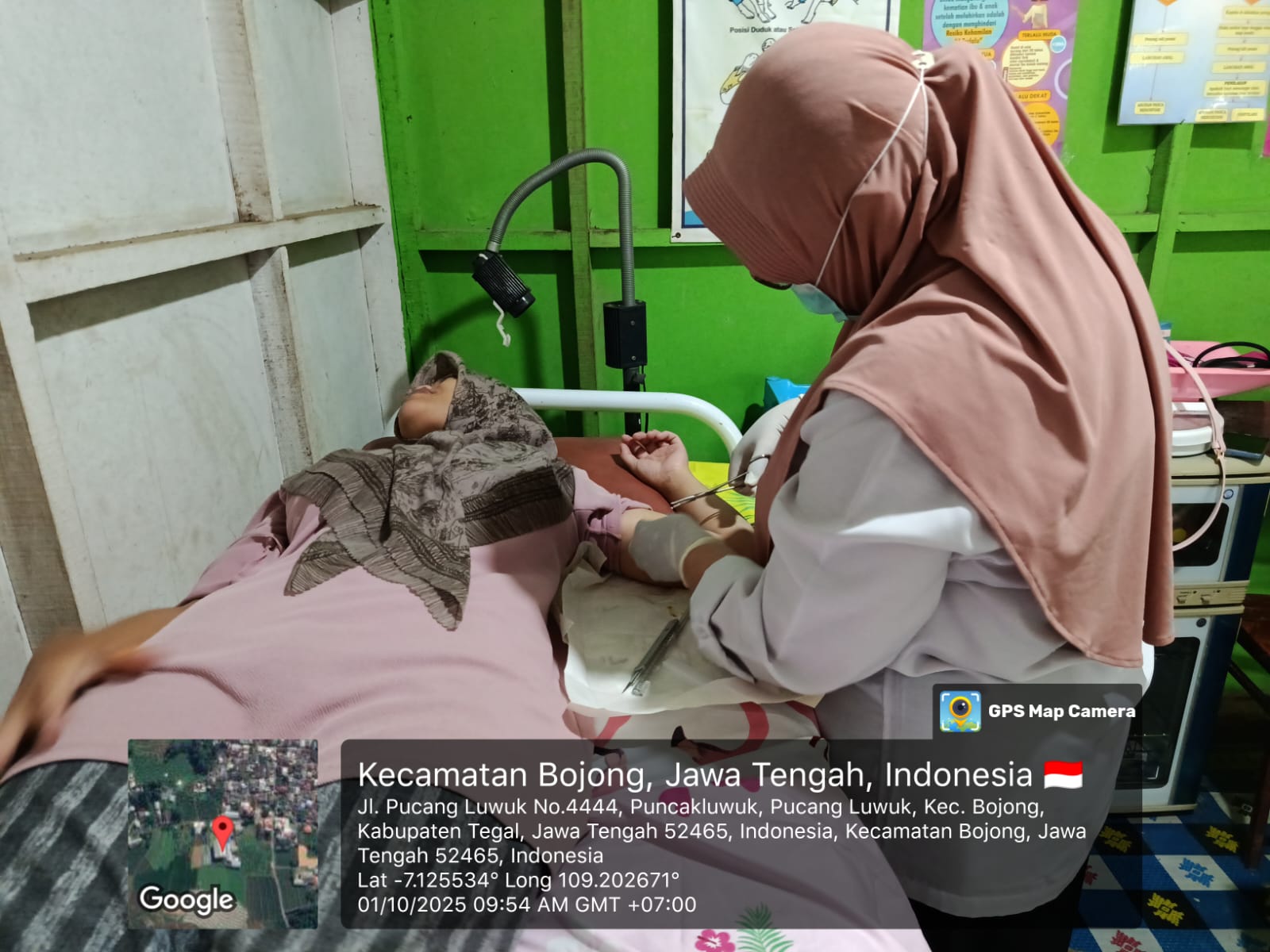 BUPATI TILIK DESA PUCANG LUWUK di KECAMATAN BOJONG