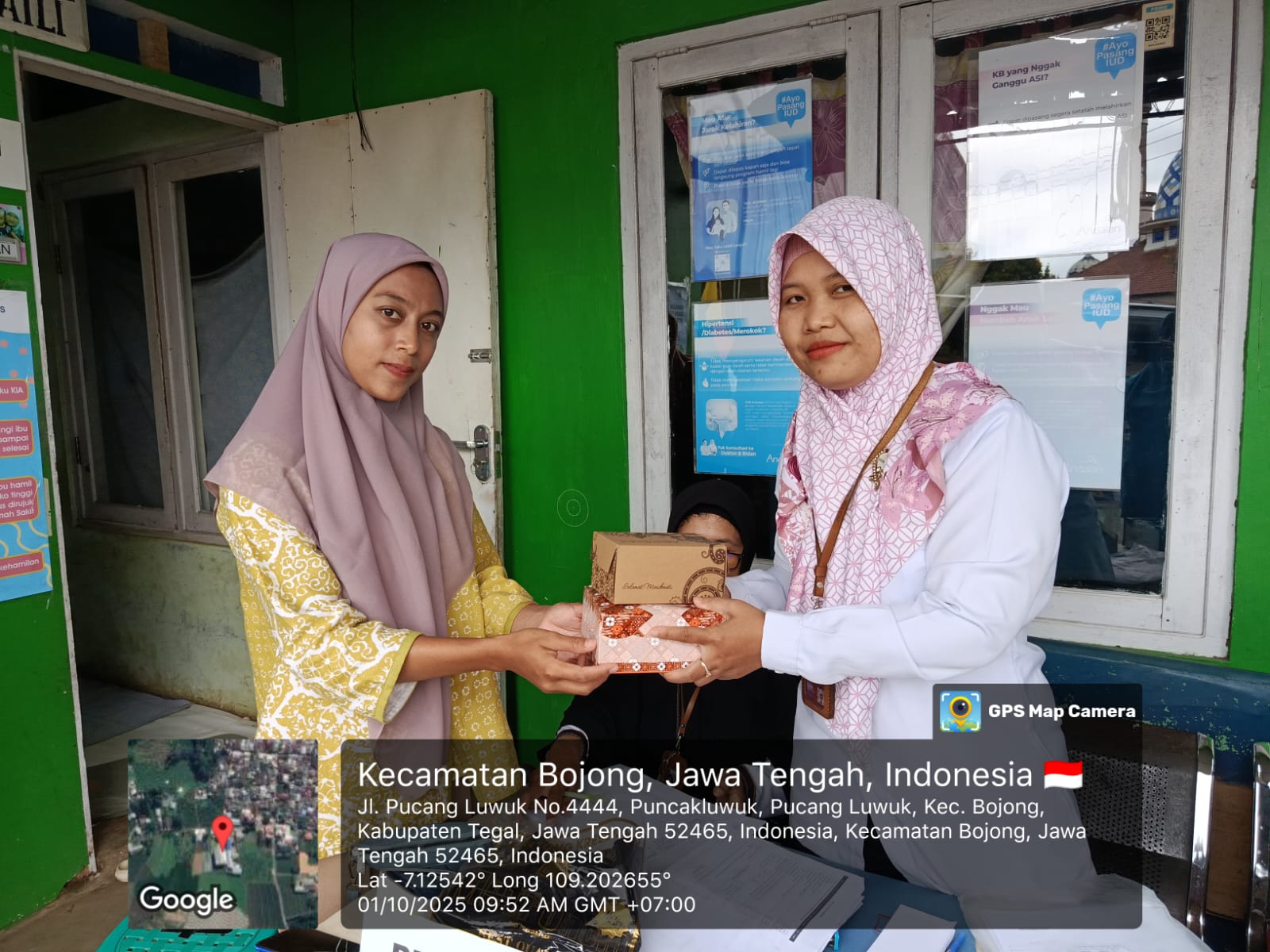 BUPATI TILIK DESA PUCANG LUWUK di KECAMATAN BOJONG