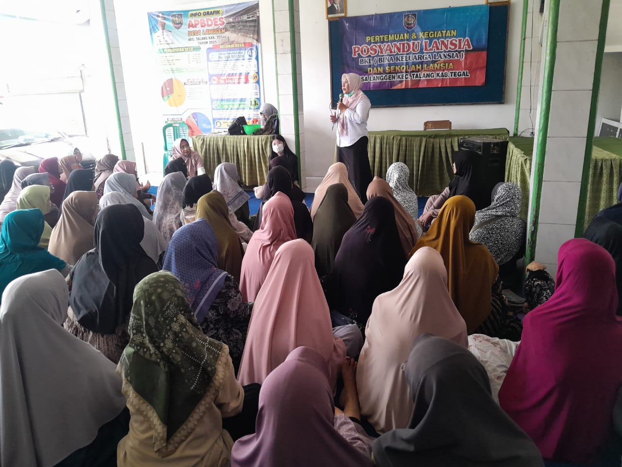 Posyandu Lansia & Sekolah Lansia Sejahtera Desa Langgen - Talang - Tegal