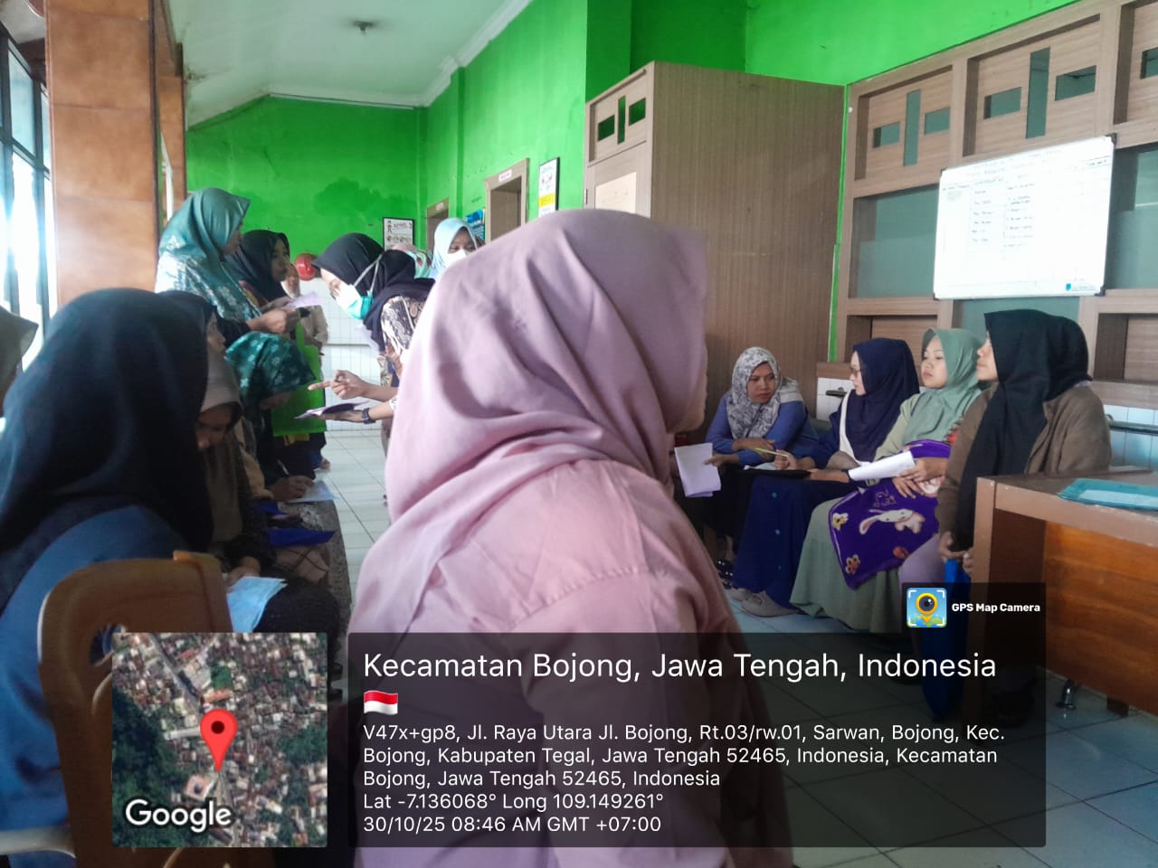 Pekan pelayanan safari KB PP di kecamatan bojong