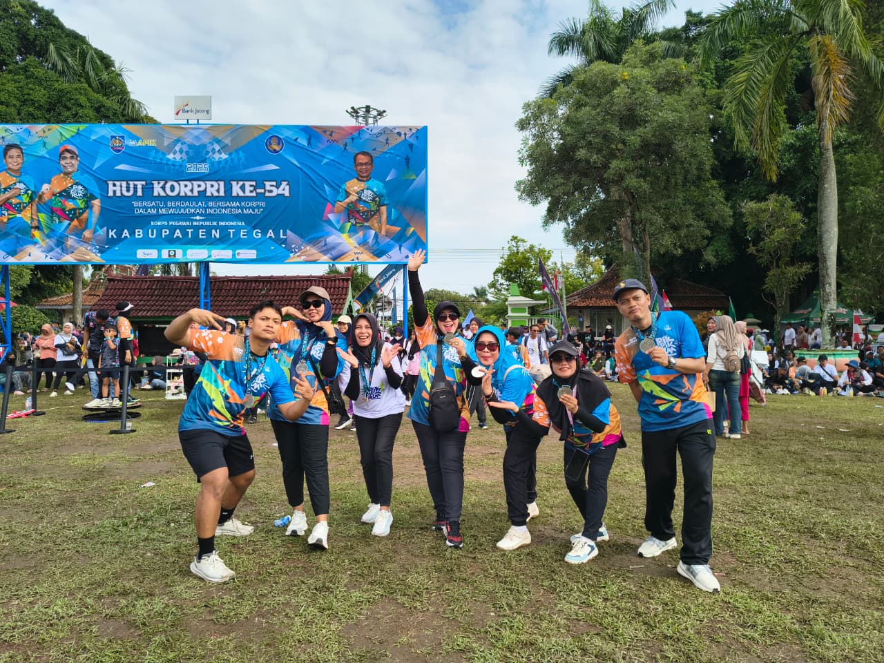 KORPRI KAB TEGAL SELENGGARAKAN FUN RUN 5K