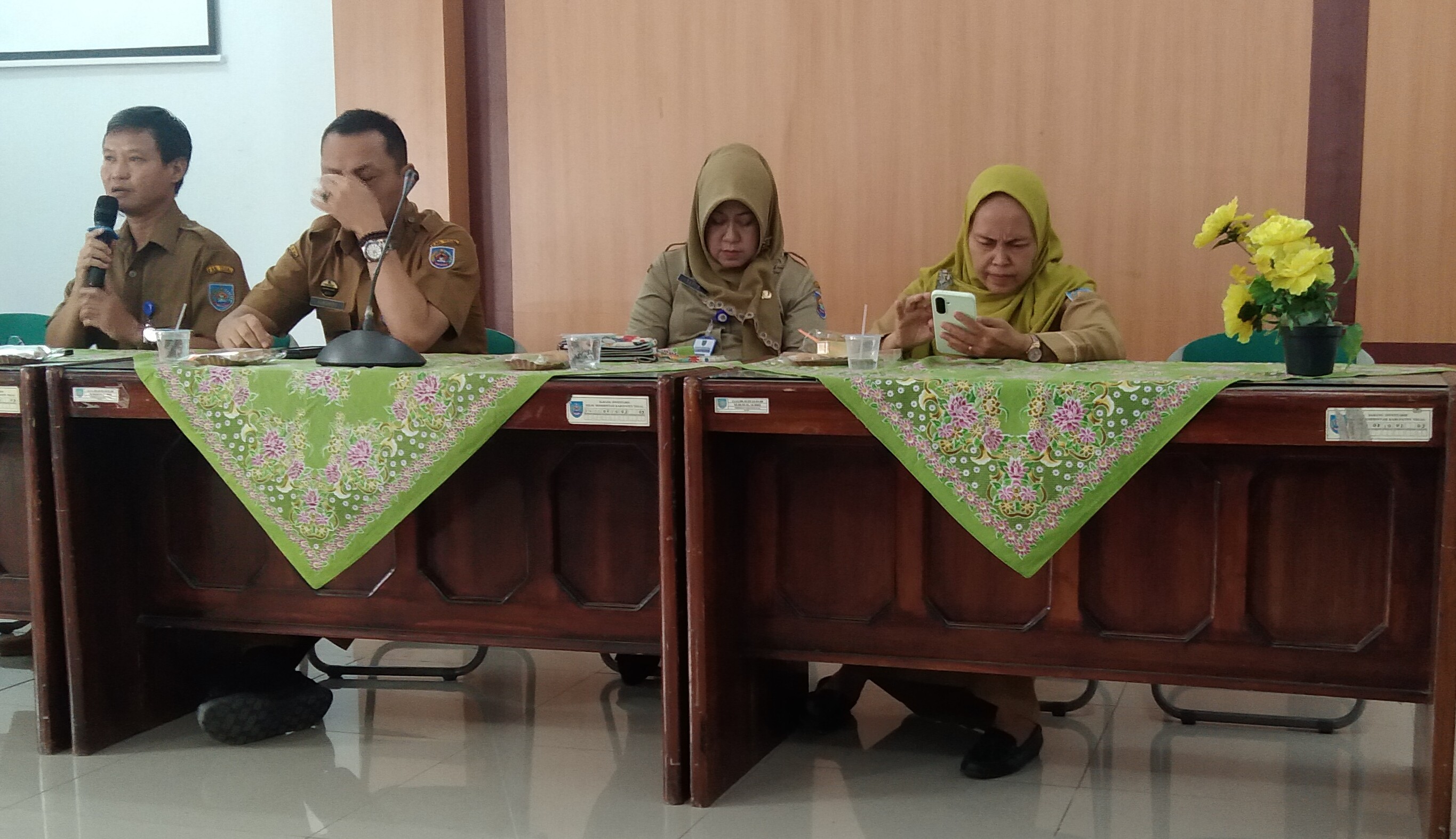 PERTEMUAN EVALUASI PROGRAM BANGGA KENCANA TINGKAT KAB.TEGAL