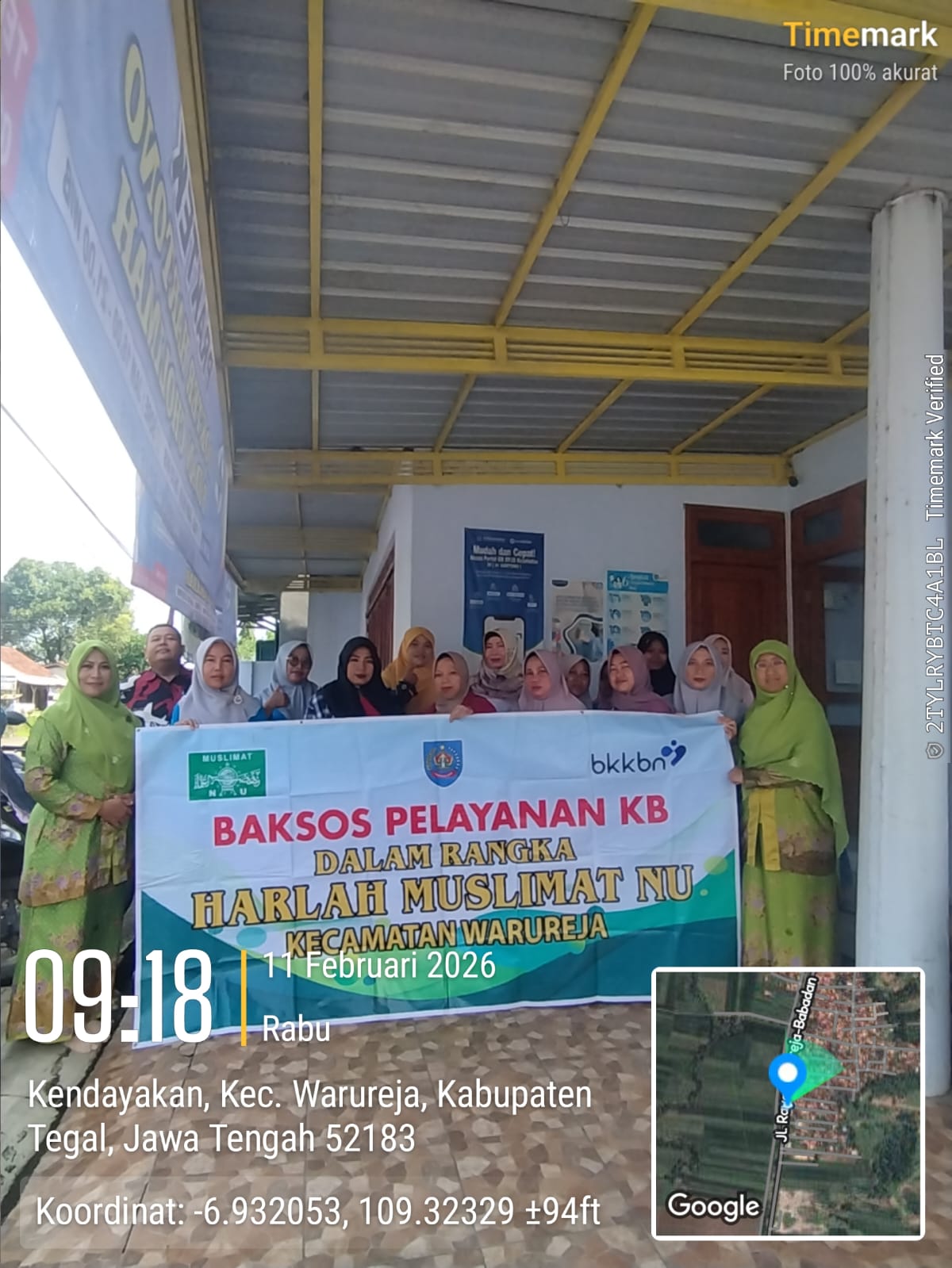 HARI KE DUA PELAYANAN SAFARI KB DI KECAMATAN WARUREJA