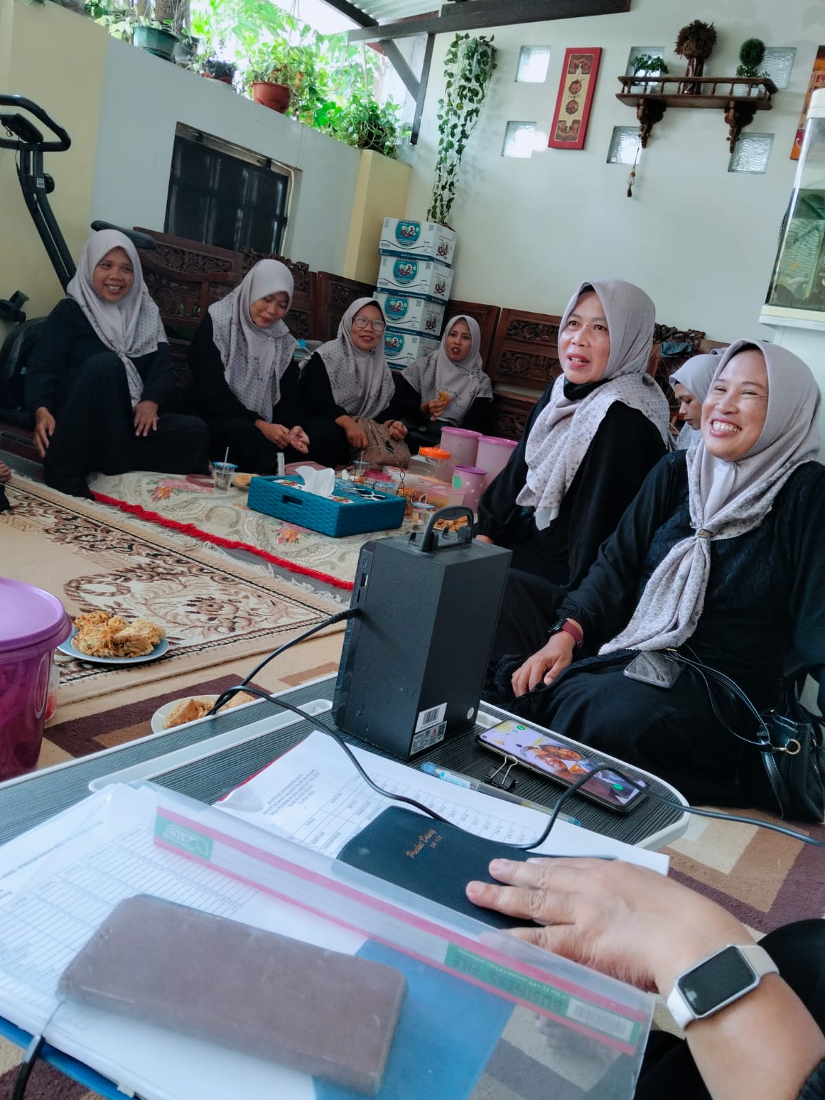 Pertemuan kader IMP Kec.Talang dan HBH dalam rangka mempererat Tali Silaturahmi