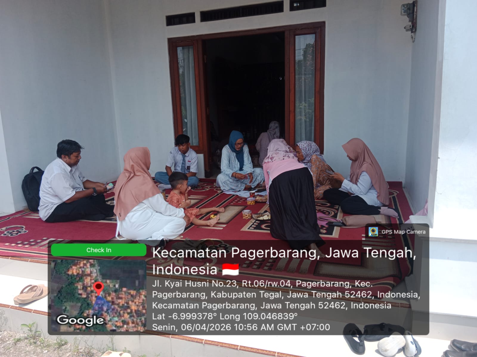 PERTEMUAN DAN HALAL BIHALAL KADER IMP DAN SUB IMP KECAMATAN PAGERBARANG