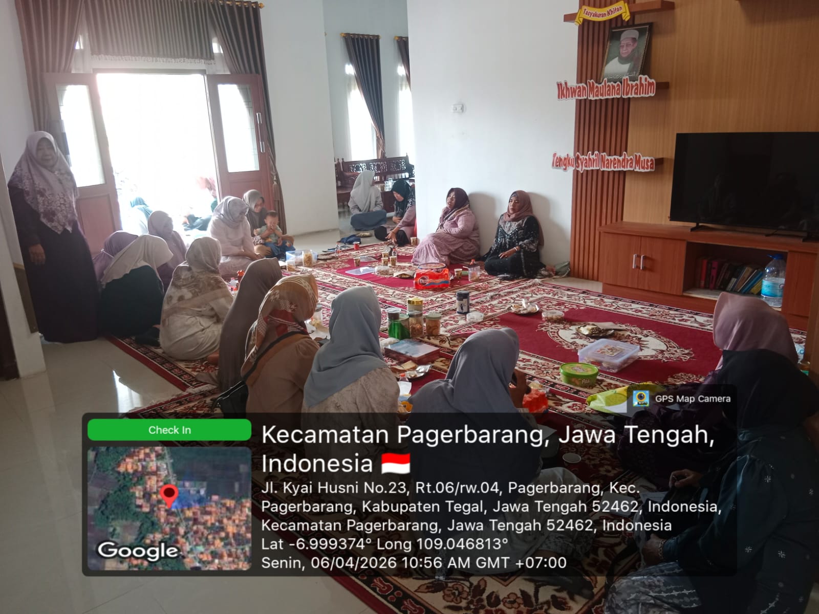 PERTEMUAN DAN HALAL BIHALAL KADER IMP DAN SUB IMP KECAMATAN PAGERBARANG