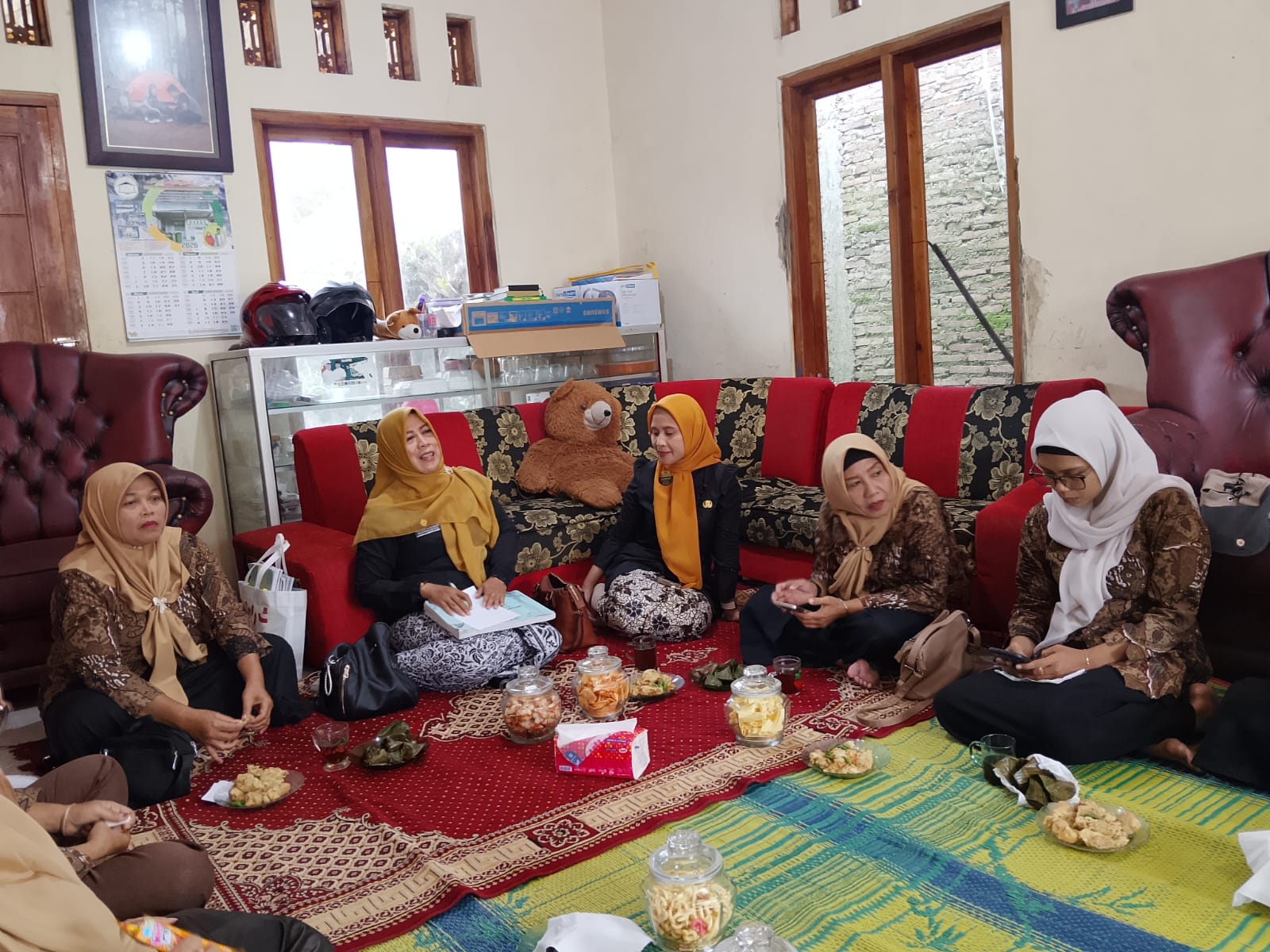 Paguyuban rutin Kader Posyandu di Desa Buniwah, Kec.Bojong