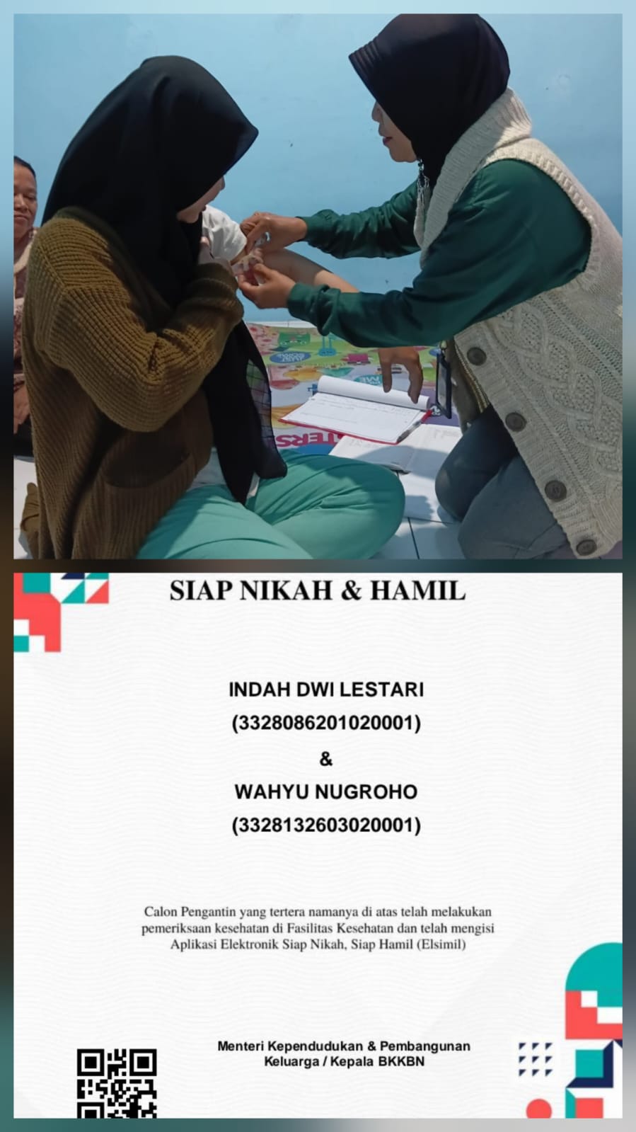 Pendampingan Calon Pengantin oleh Kader TPK Kec.Kedungbanteng