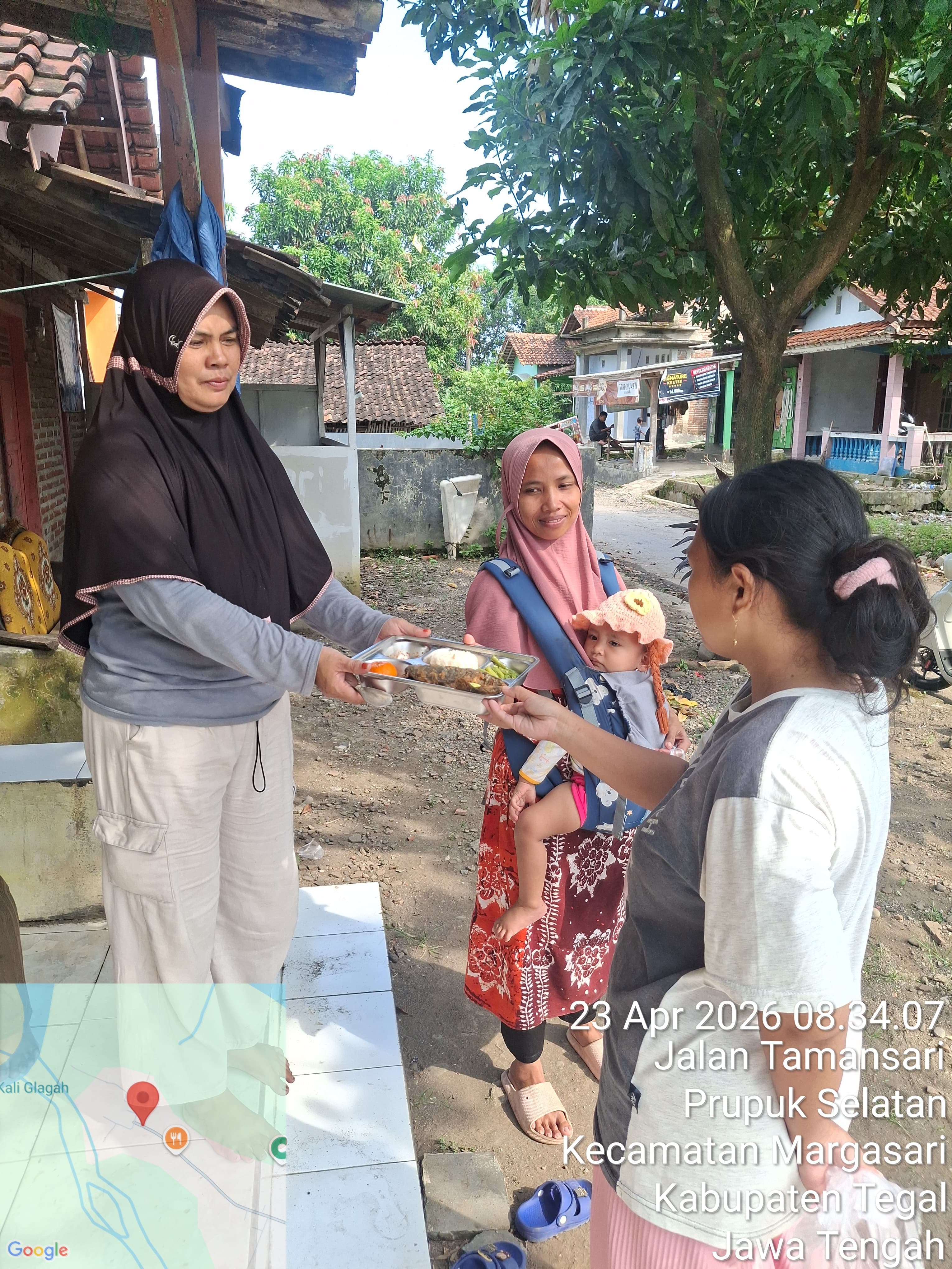 Pembagian MBG 3B (Bumil,Busui,Balita) Kecamatan Margasari