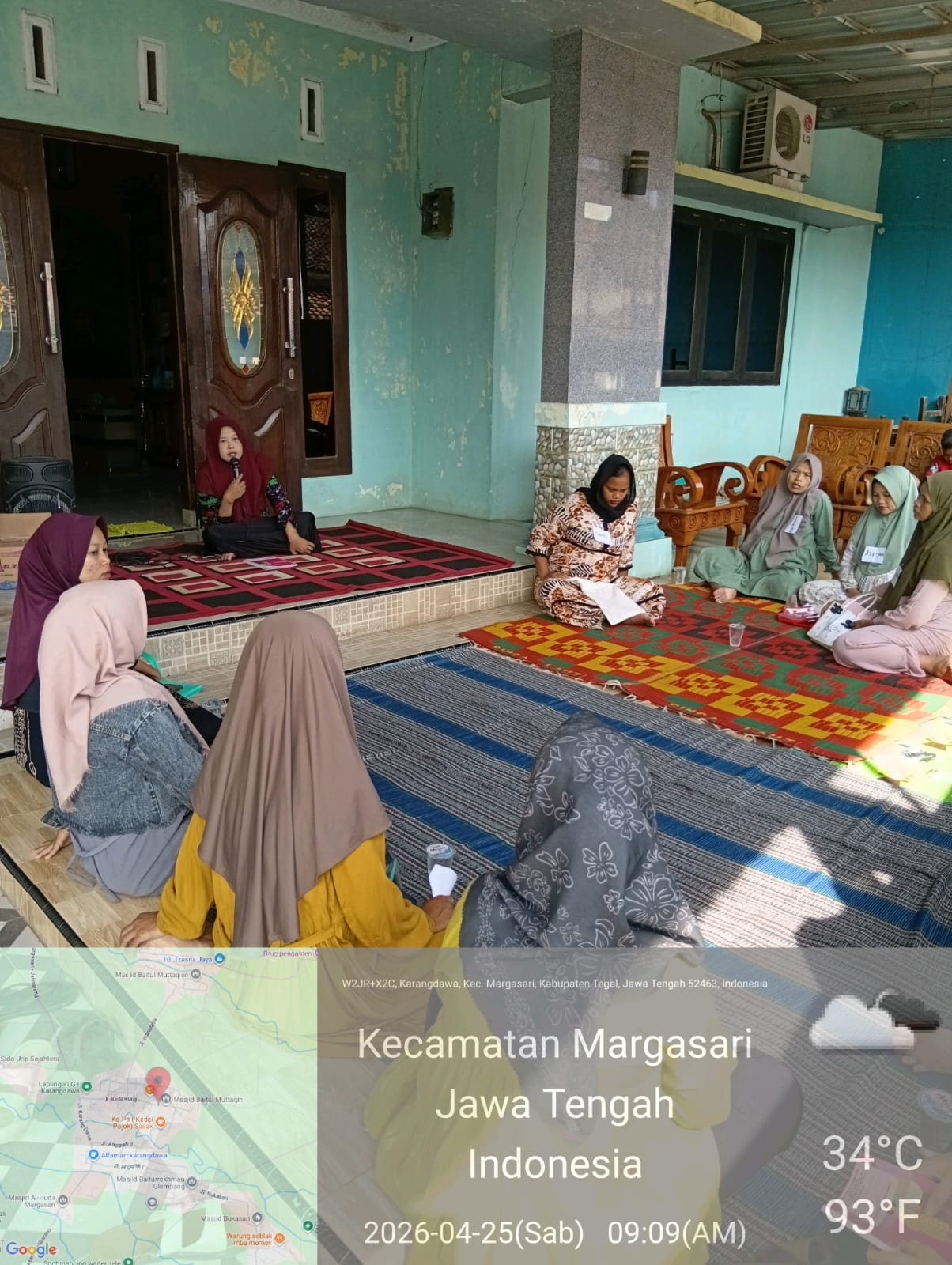 Kelas Ibu Hamil Desa Karang Dawa Kecamatan Margasari