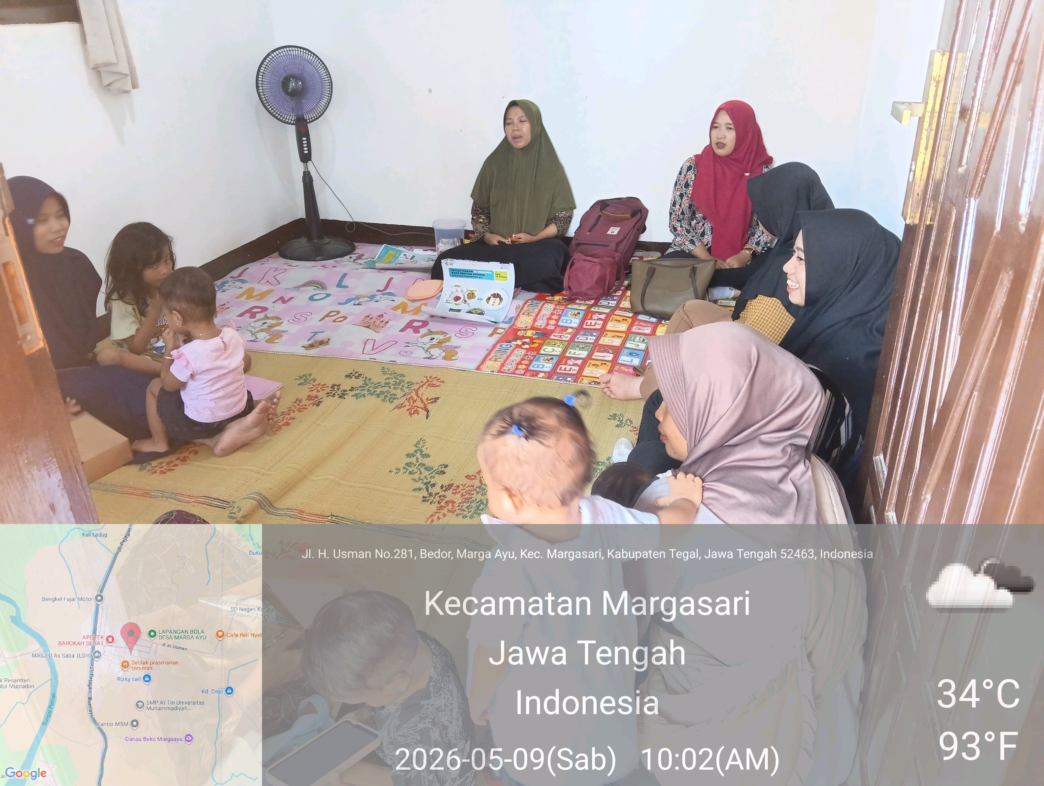 Bina Keluarga Balita (BKB) Mulia Desa Marga Ayu Kecamatan Margasari