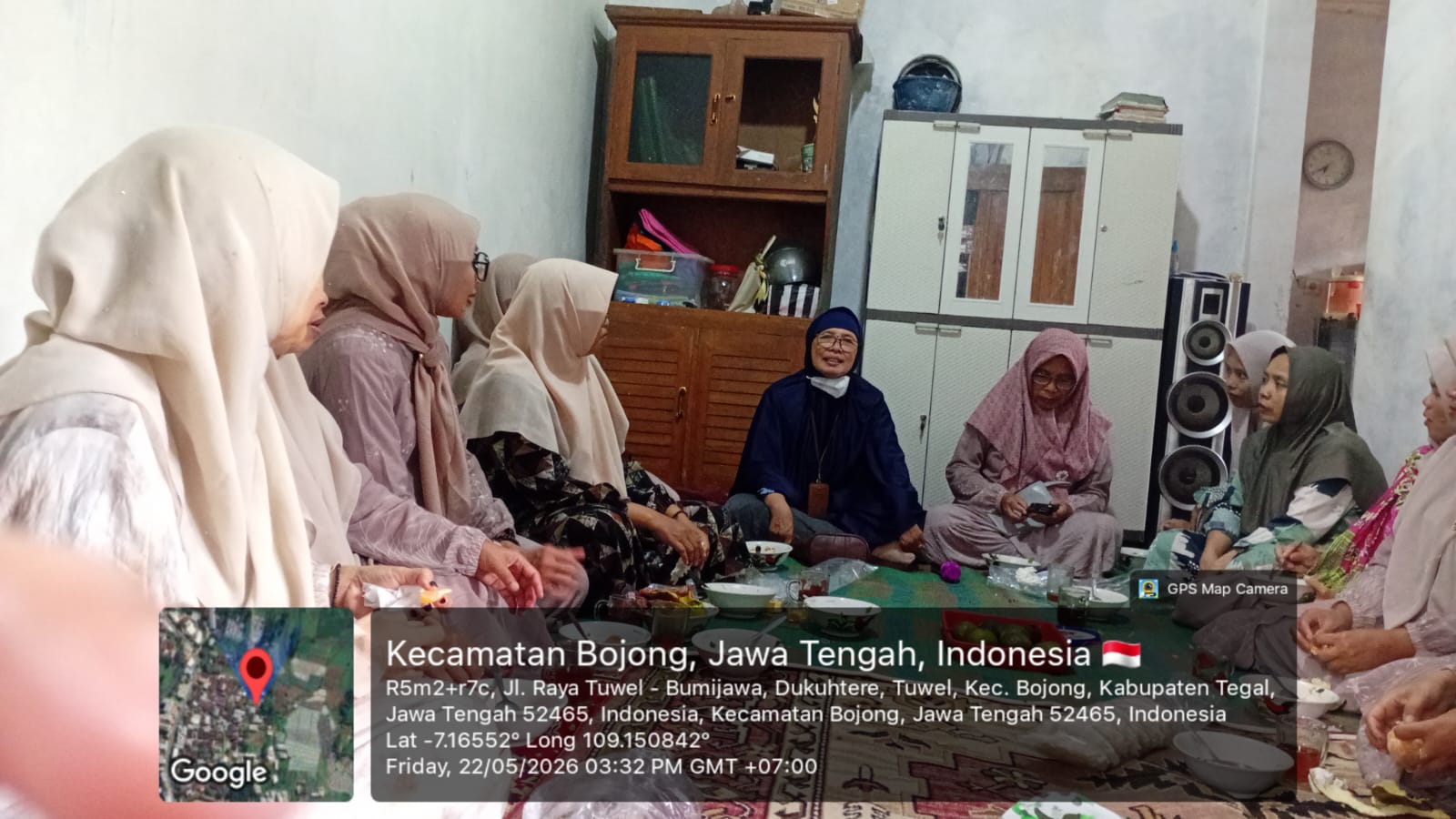 Pertemuan rutin kelompok UPPKA Desa Tuwel Kec.Bojong