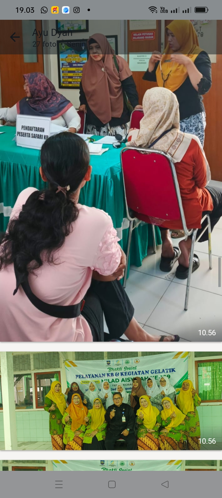 KERJASAMA DENGAN PUSKESMAS SLAWI, BALAI PENYULUHAN KB KEC.SLAWI LAKSANAKAN SAFARI KB IUD dan IMPLANT