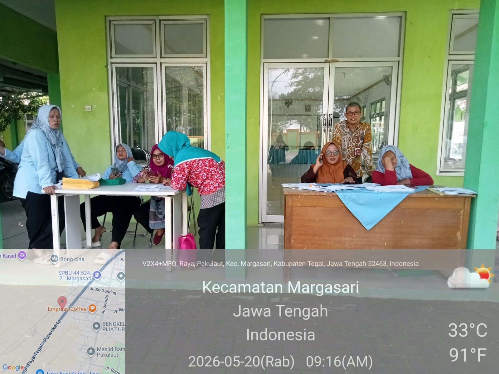 Pelayanan MKJP Dalam Rangka Harlah Aisyiyah Kecamatan Margasari